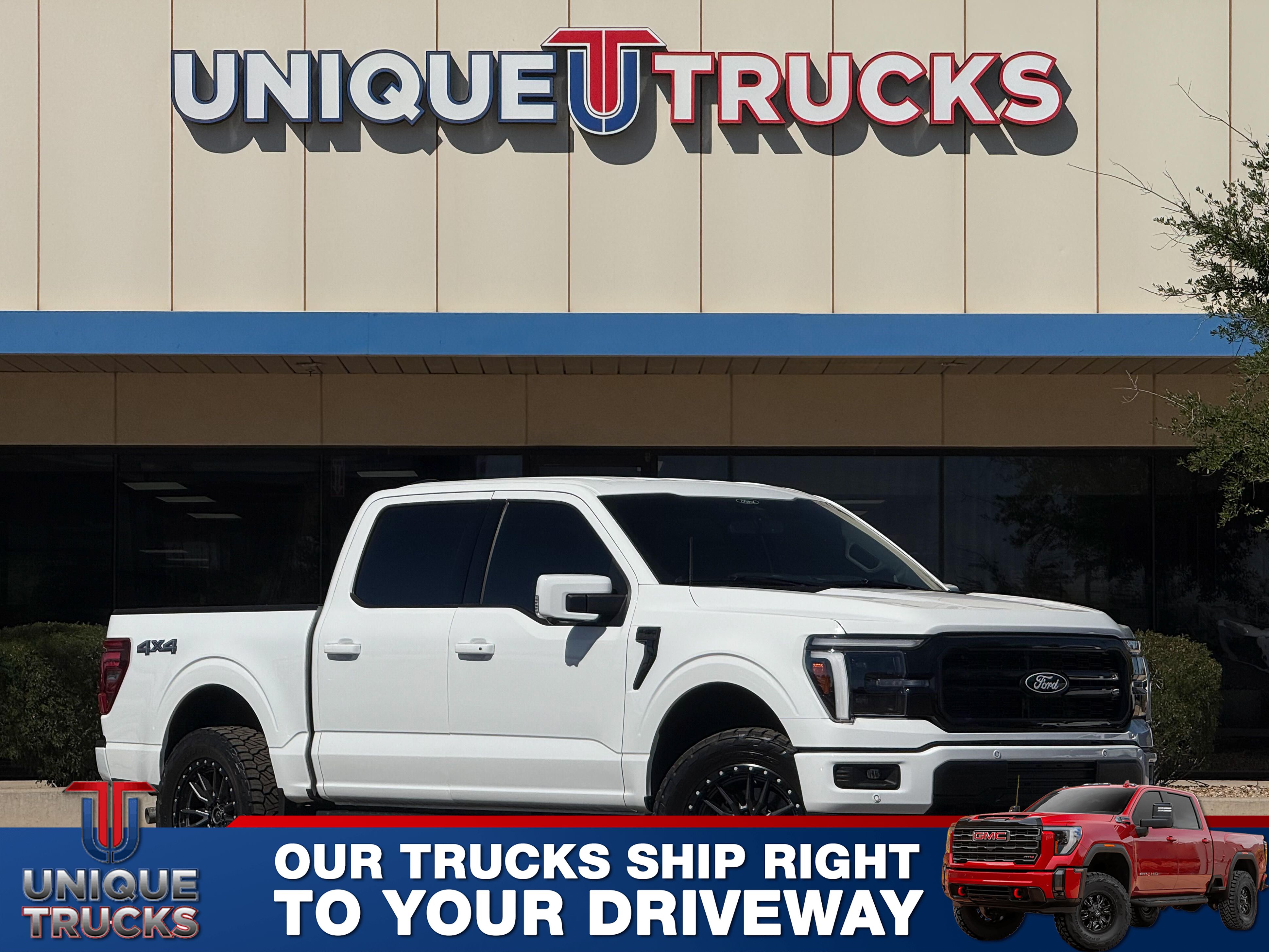 Oxford White 2025 Ford F-150 Pickup Truck Four-Wheel Drive Automatic