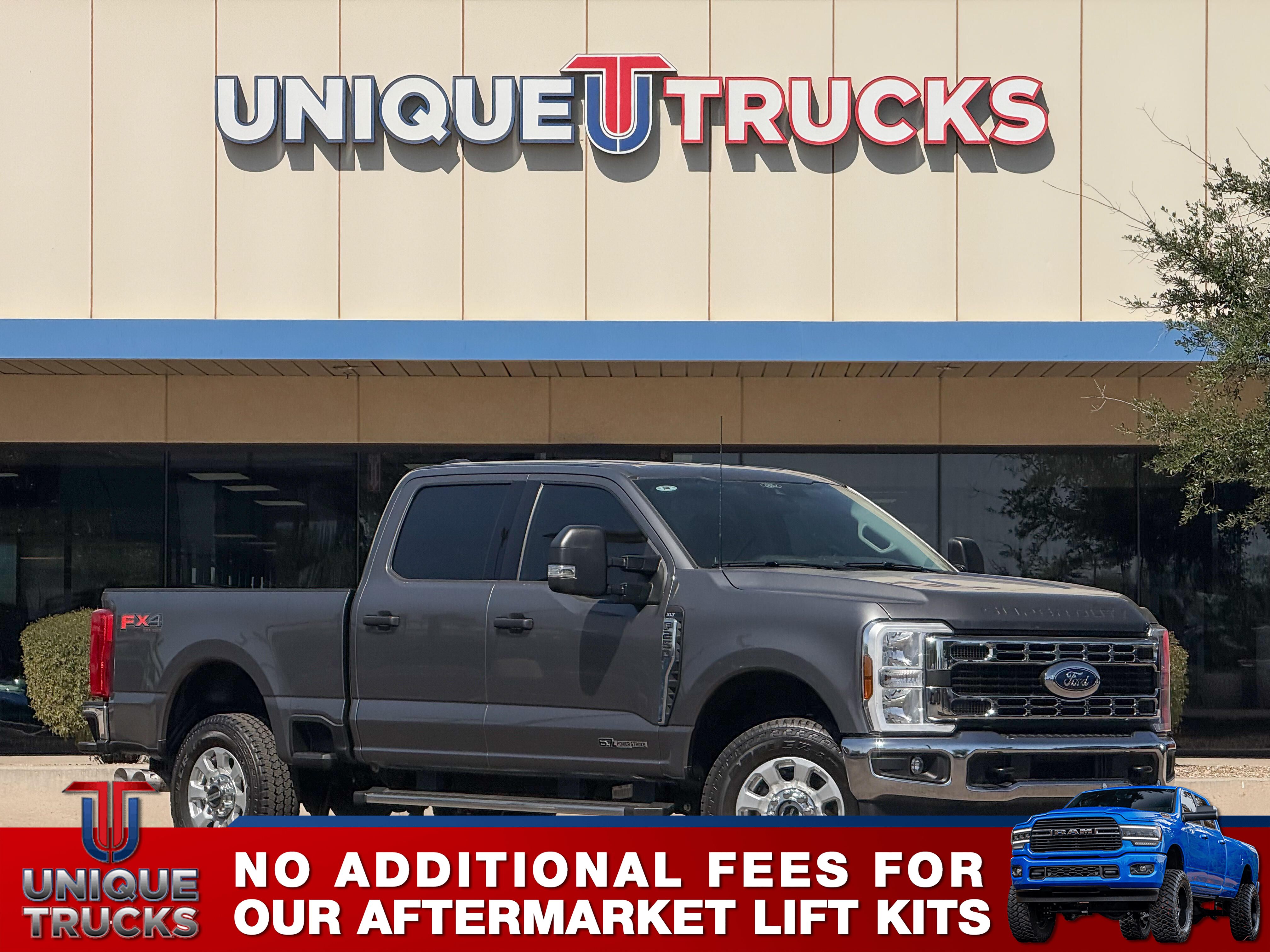 Carbonized Gray 2024 Ford F-250 Super Duty XLT Crew Cab 4WD Pickup Truck Four-Wheel Drive Automatic