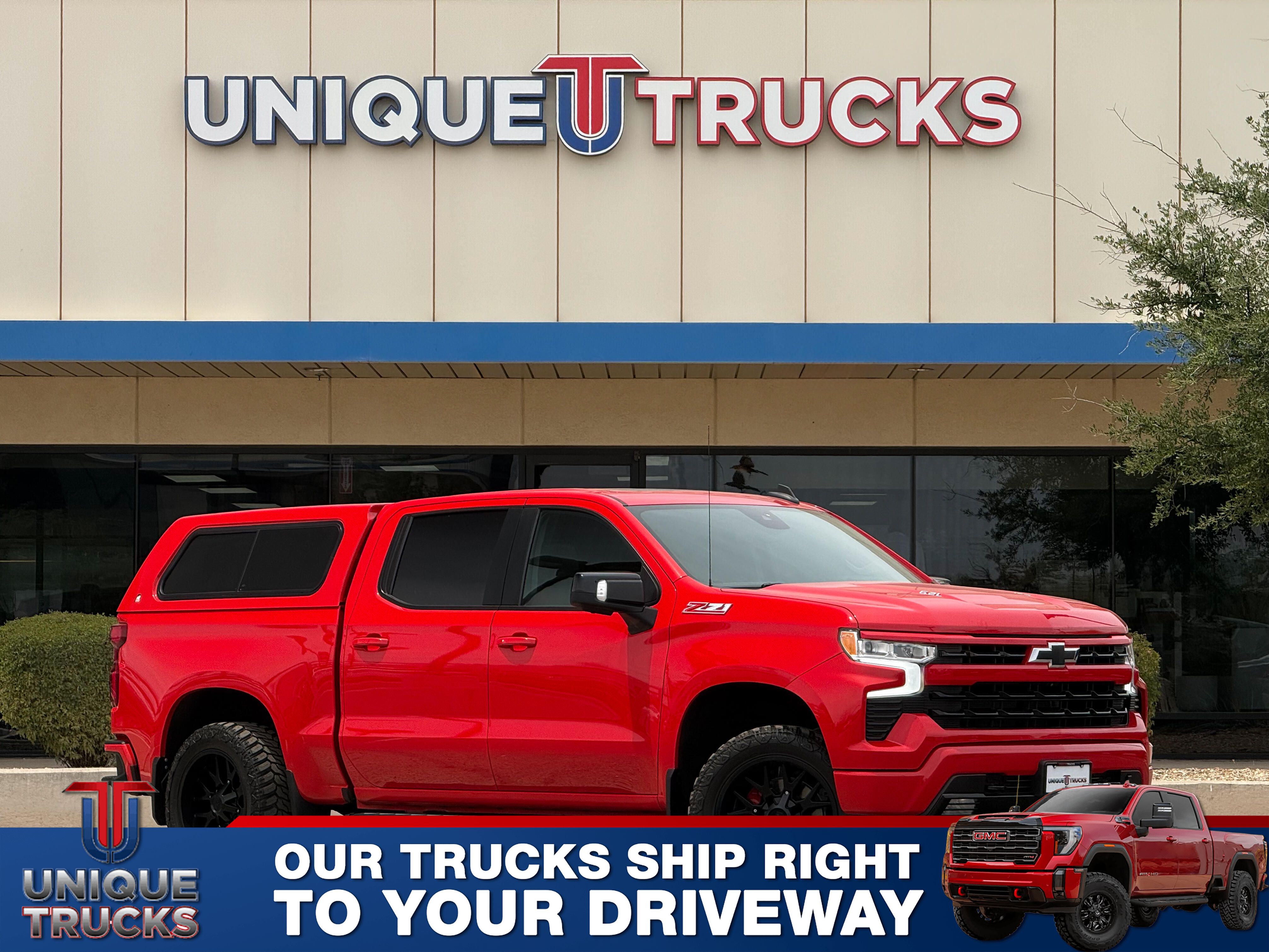 Red Hot 2022 Chevrolet Silverado 1500 Pickup Truck Four-Wheel Drive Automatic