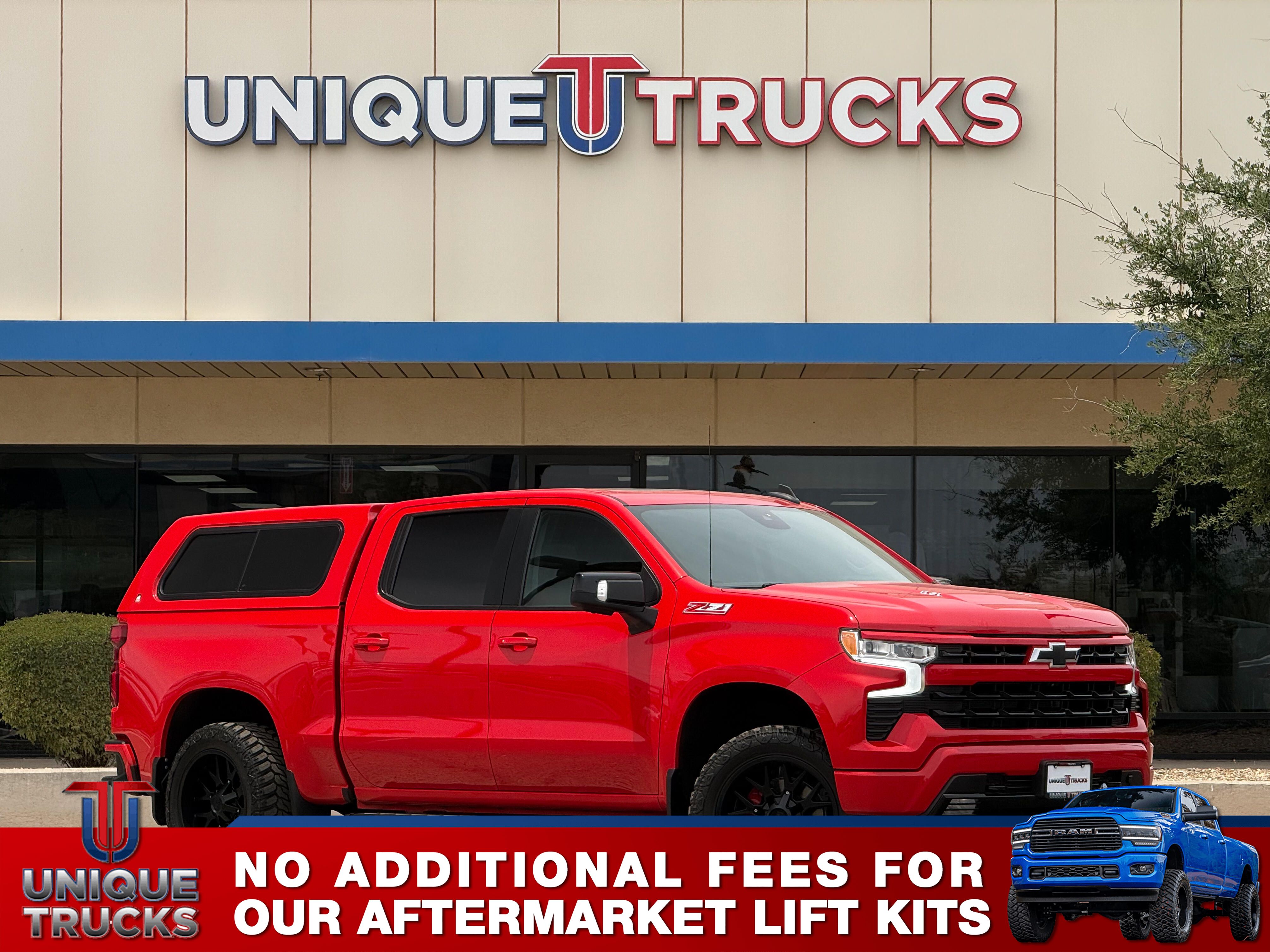 Red Hot 2022 Chevrolet Silverado 1500 RST Crew Cab 4WD Pickup Truck Four-Wheel Drive Automatic
