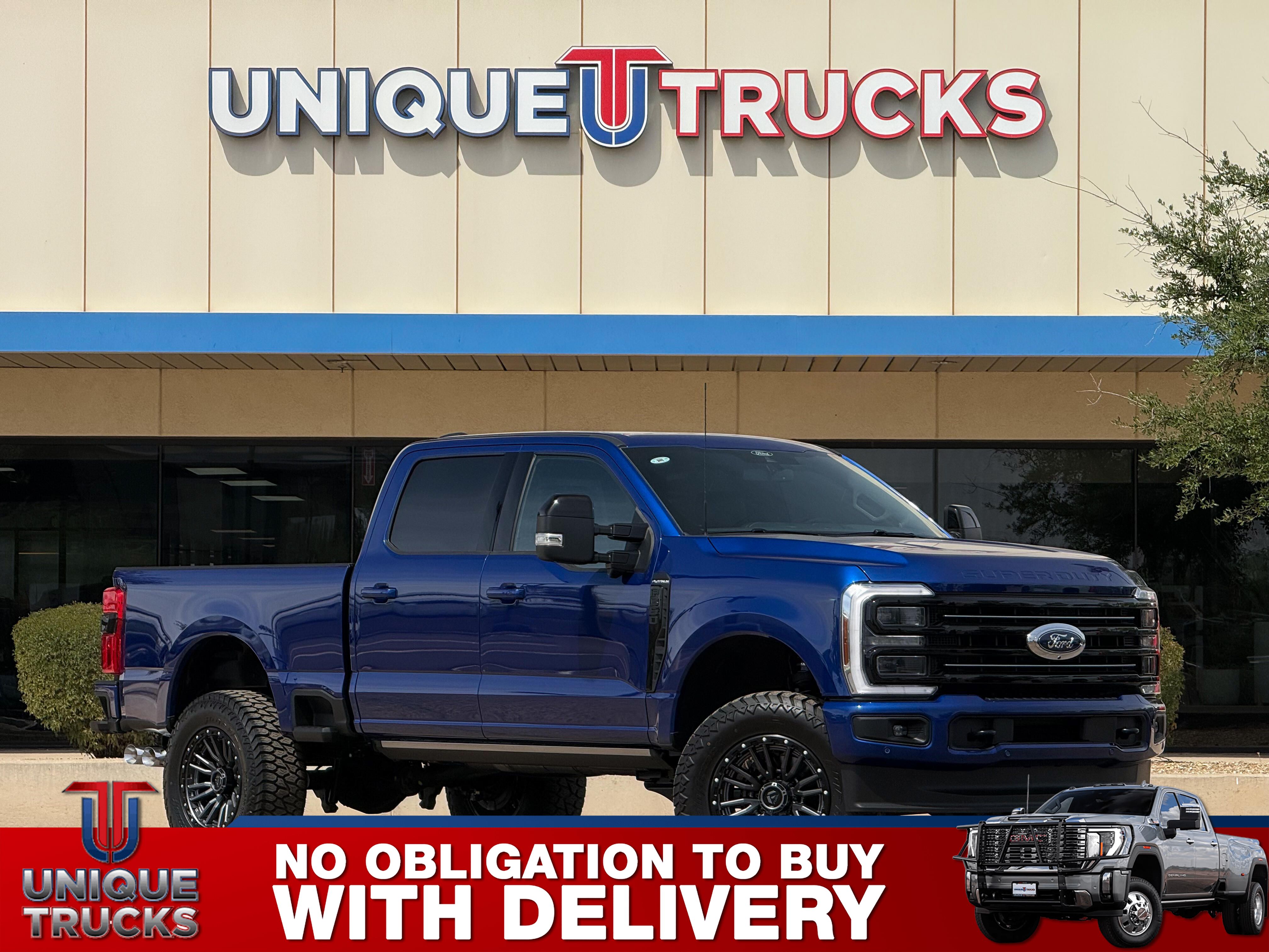 Argon Blue 2026 Ford F-350 Super Duty Platinum Crew Cab 4WD Pickup Truck Four-Wheel Drive Automatic
