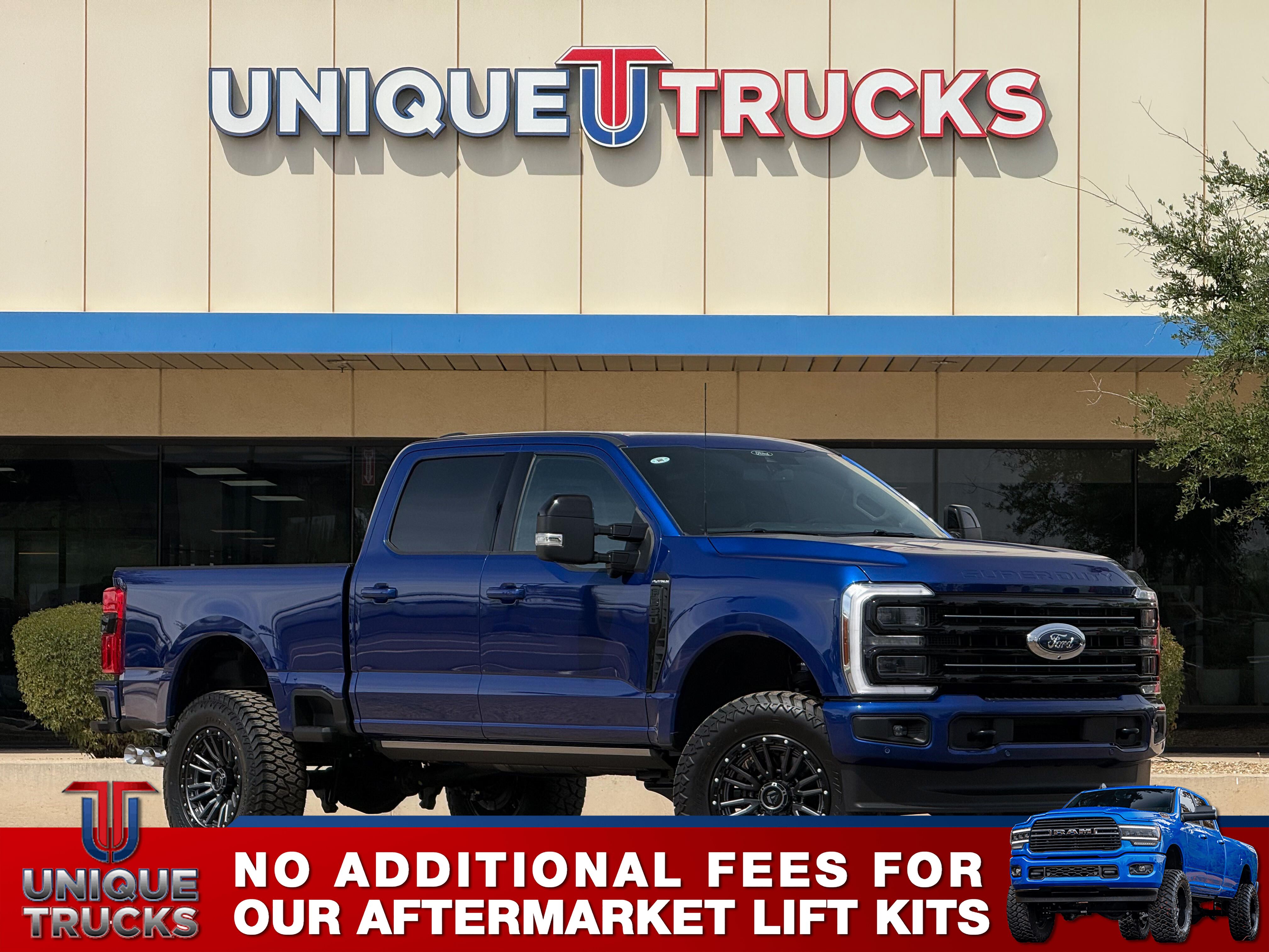 Argon Blue 2026 Ford F-350 Super Duty Platinum Crew Cab 4WD Pickup Truck Four-Wheel Drive Automatic