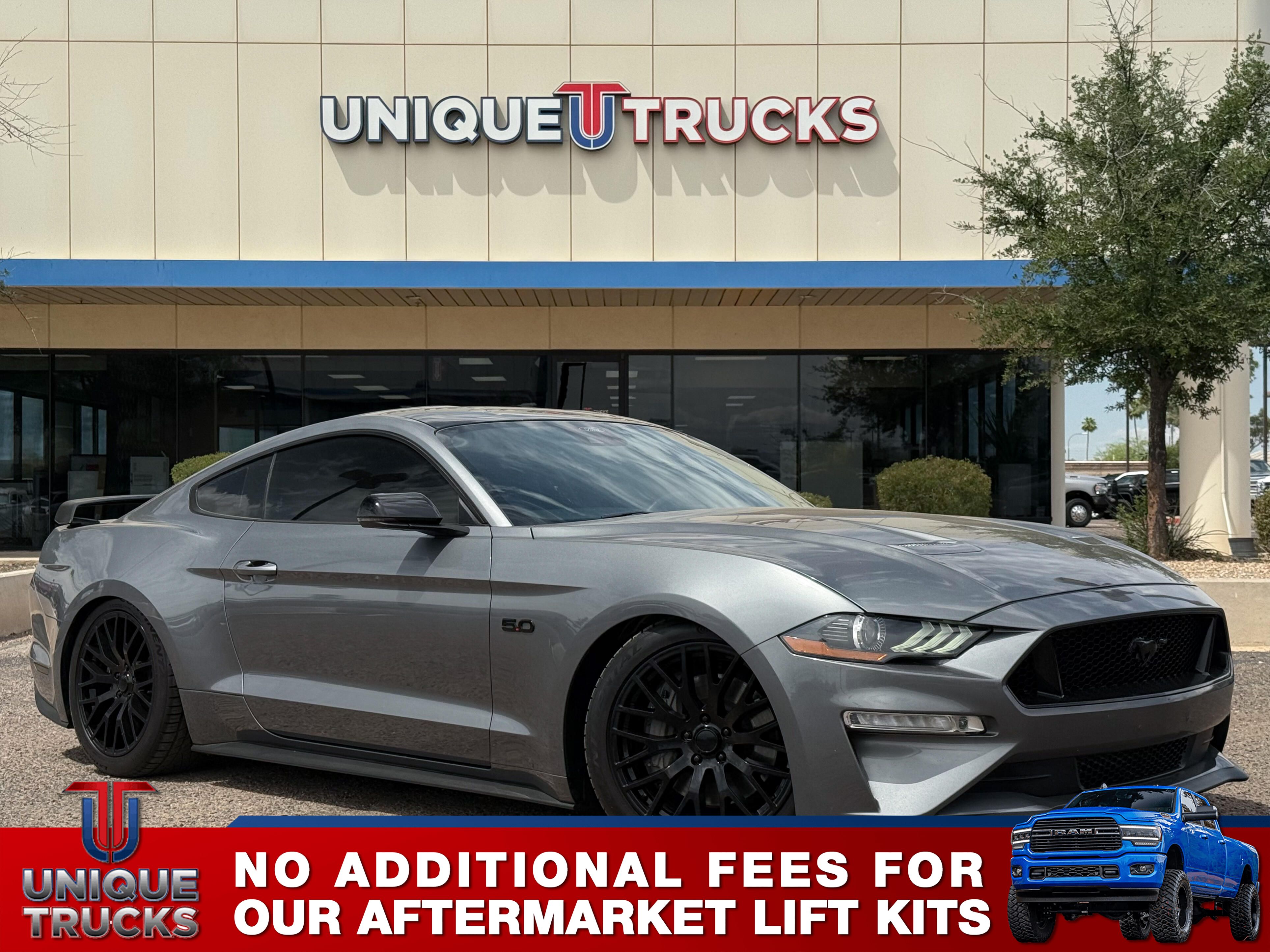 Carbonized Gray 2022 Ford Mustang GT Premium Fastback RWD Coupe Rear-Wheel Drive Automatic