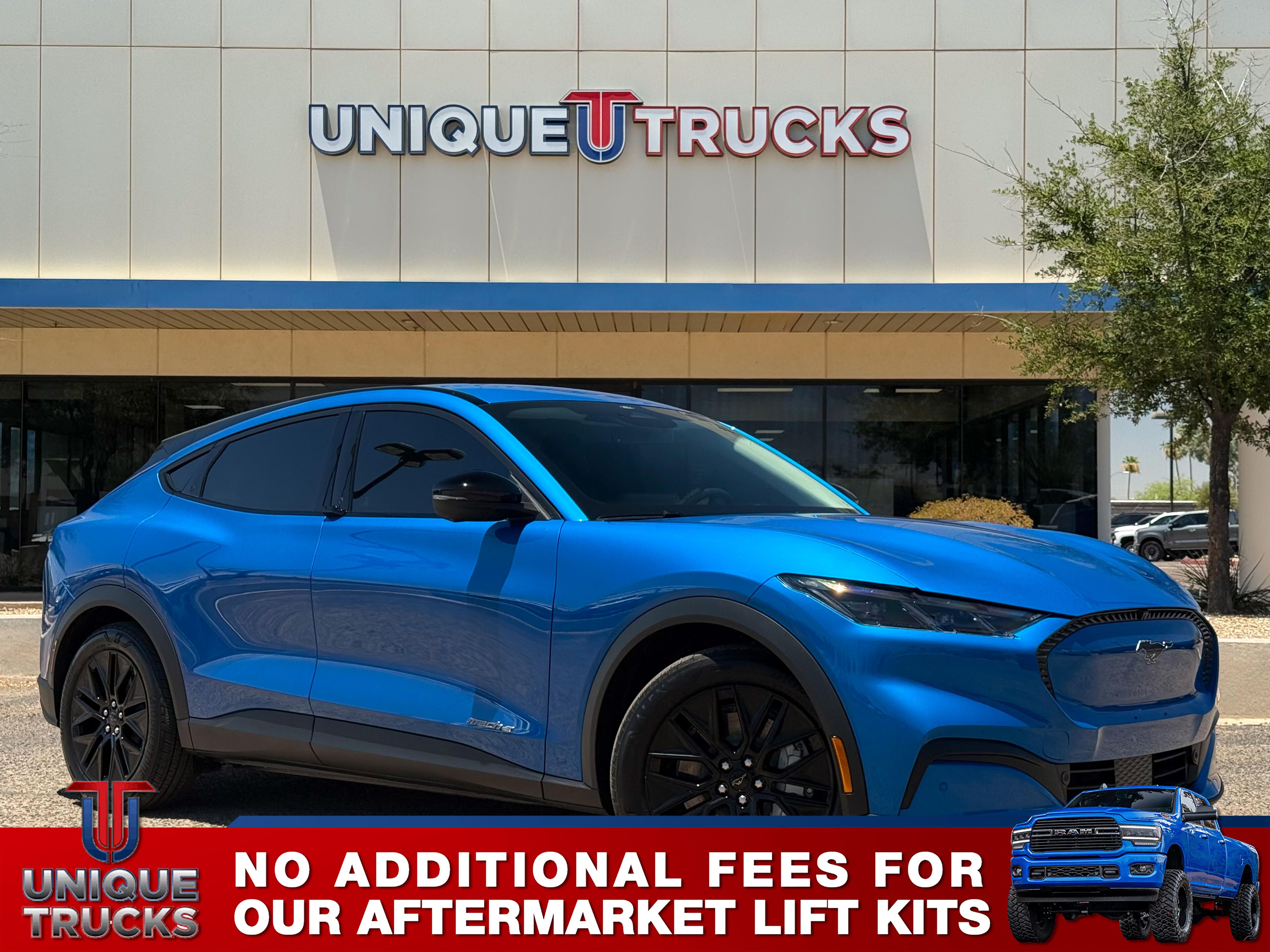 Velocity Blue 2025 Ford Mustang Mach-E SUV / Crossover Rear-Wheel Drive Automatic