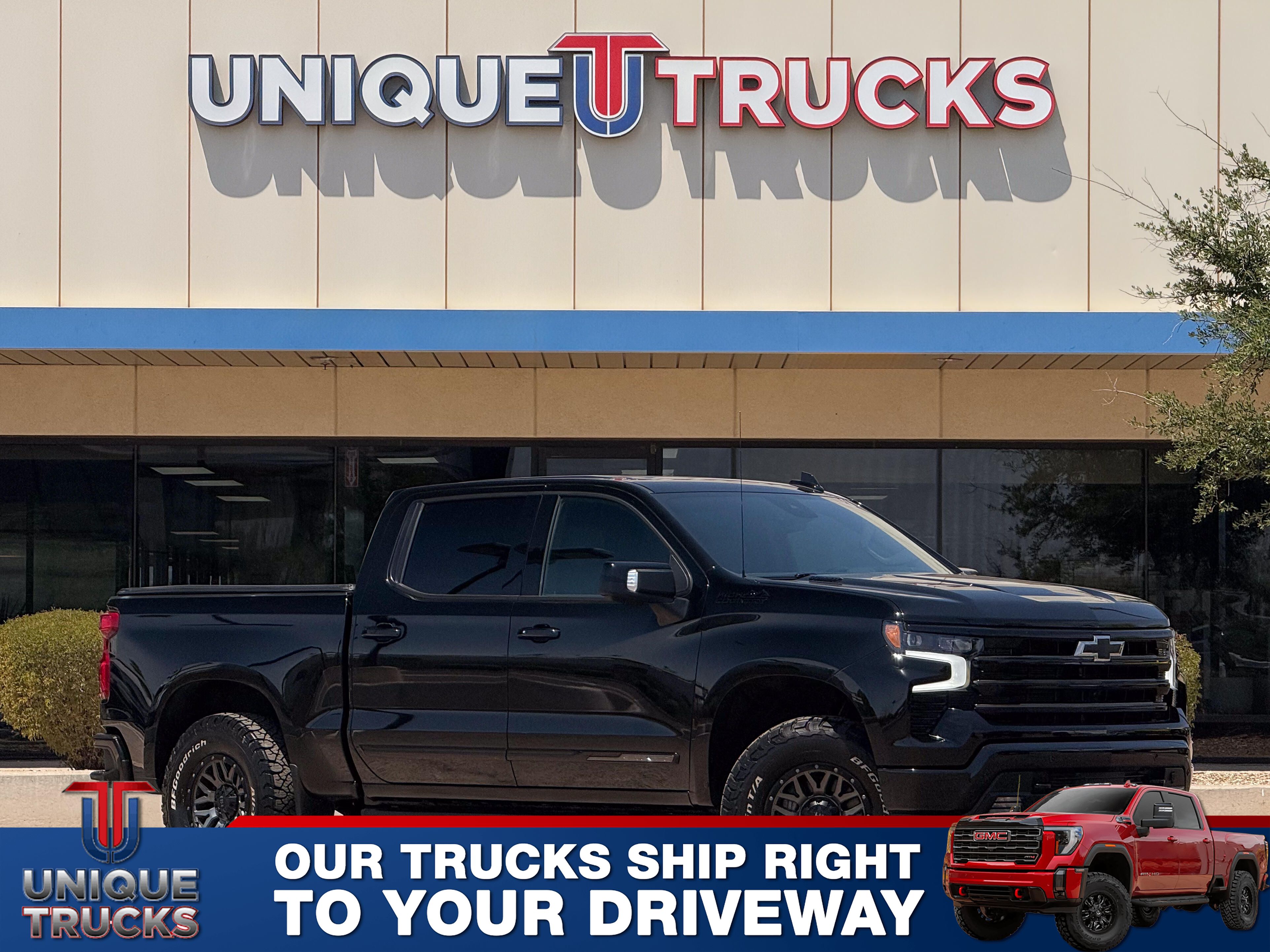 Black 2026 Chevrolet Silverado 1500 Pickup Truck Four-Wheel Drive Automatic