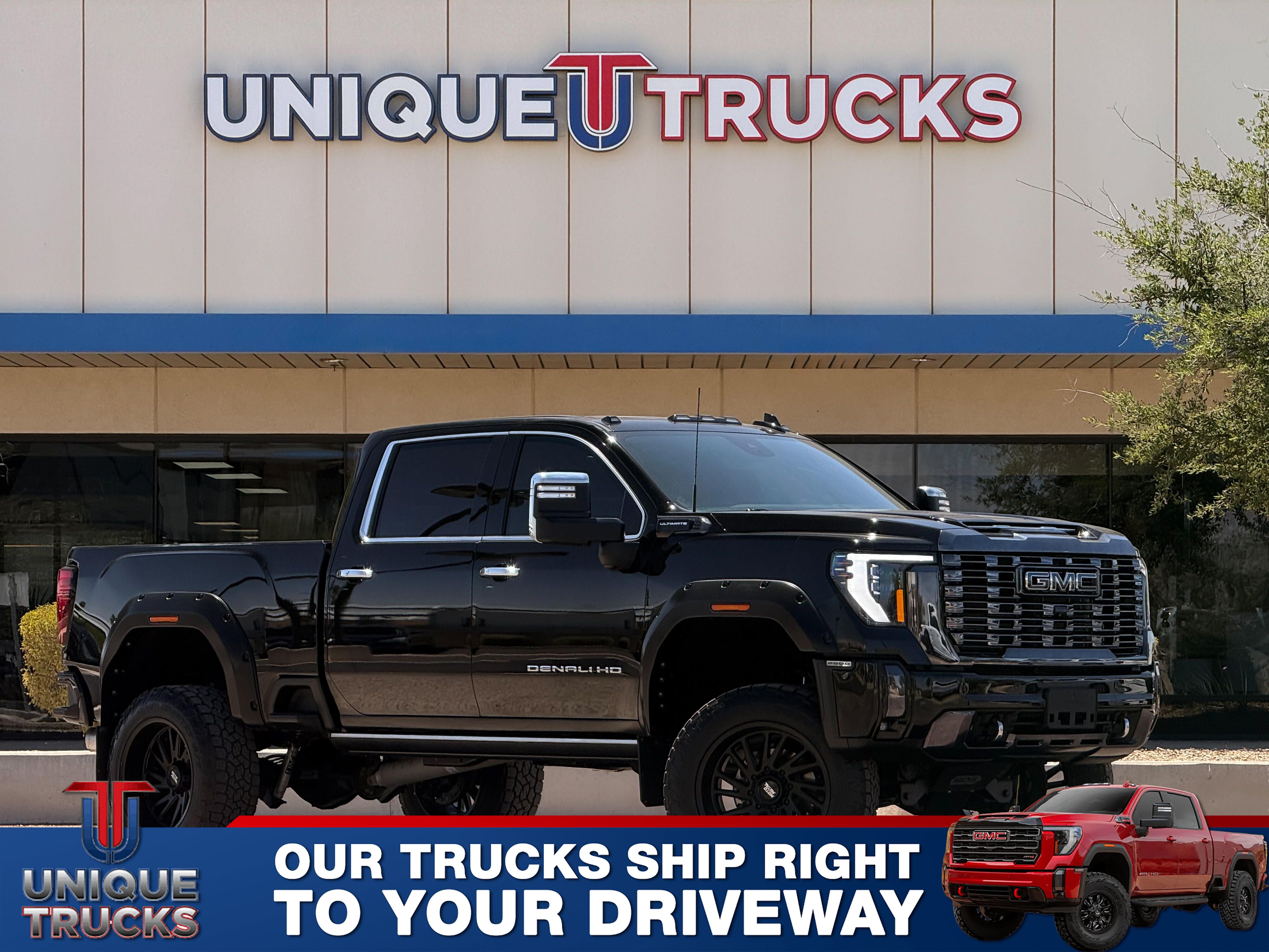 Onyx Black 2024 GMC Sierra 2500HD Pickup Truck Four-Wheel Drive Automatic