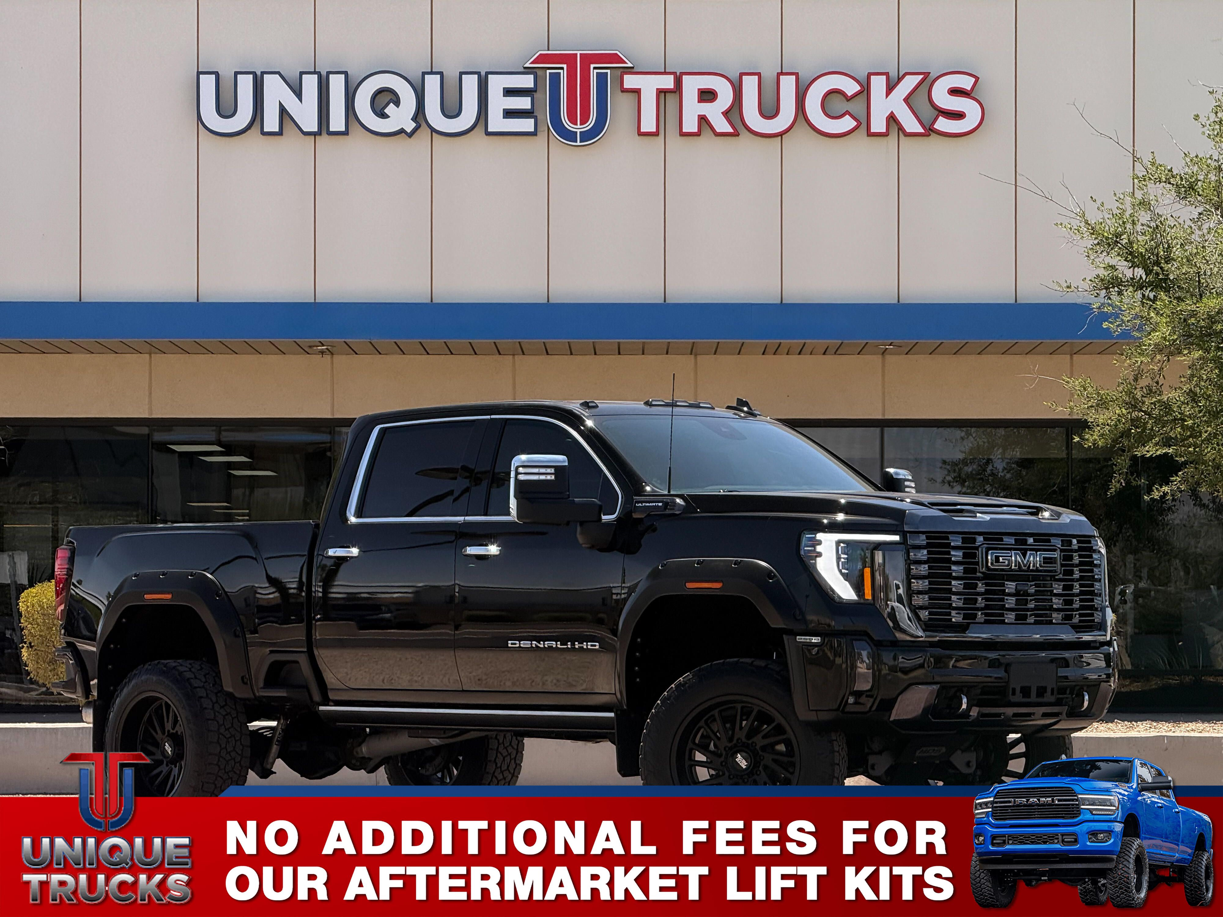 Onyx Black 2024 GMC Sierra 2500HD Pickup Truck Four-Wheel Drive Automatic