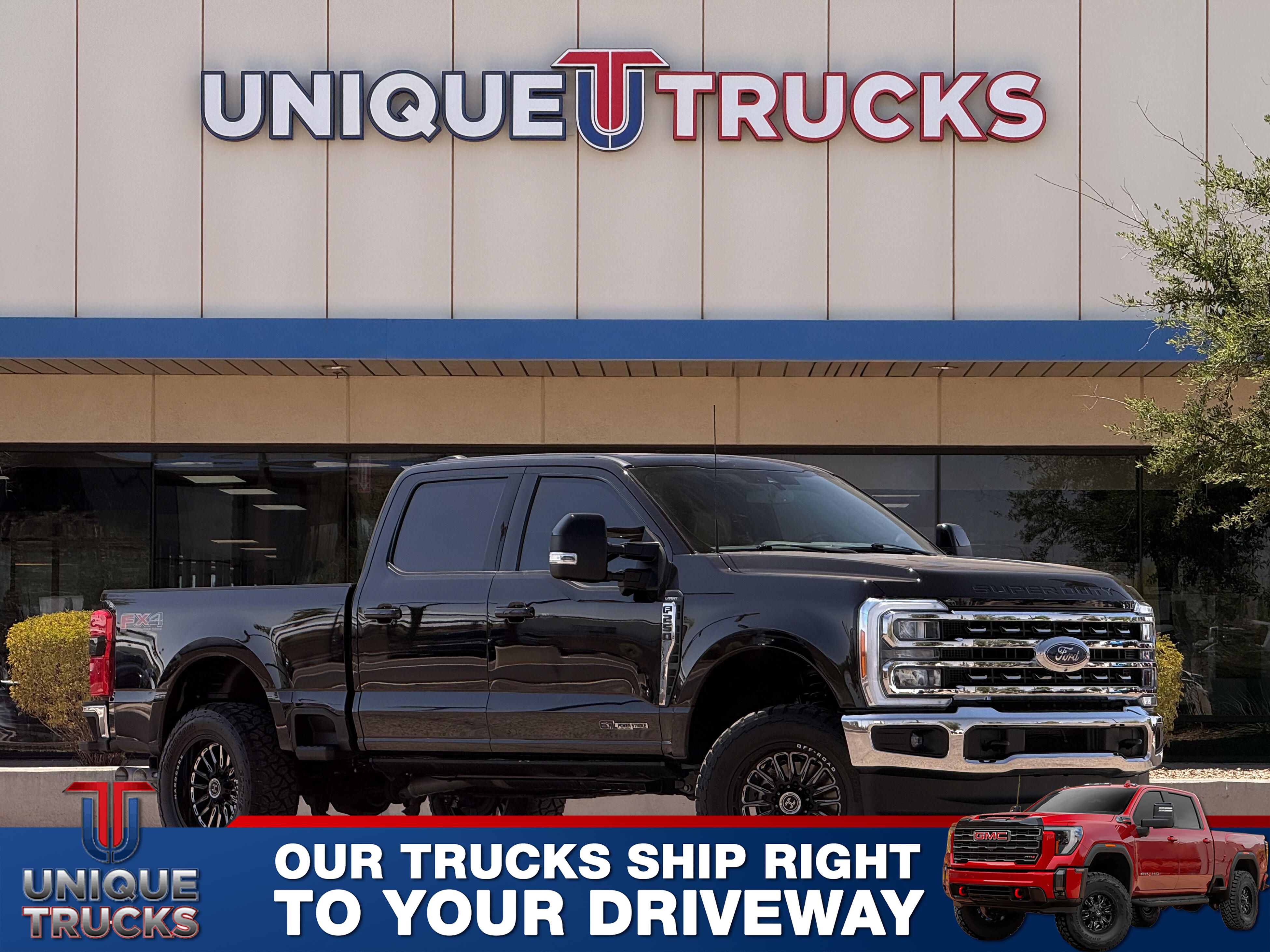 Agate Black 2023 Ford F-250 Super Duty Pickup Truck Four-Wheel Drive Automatic