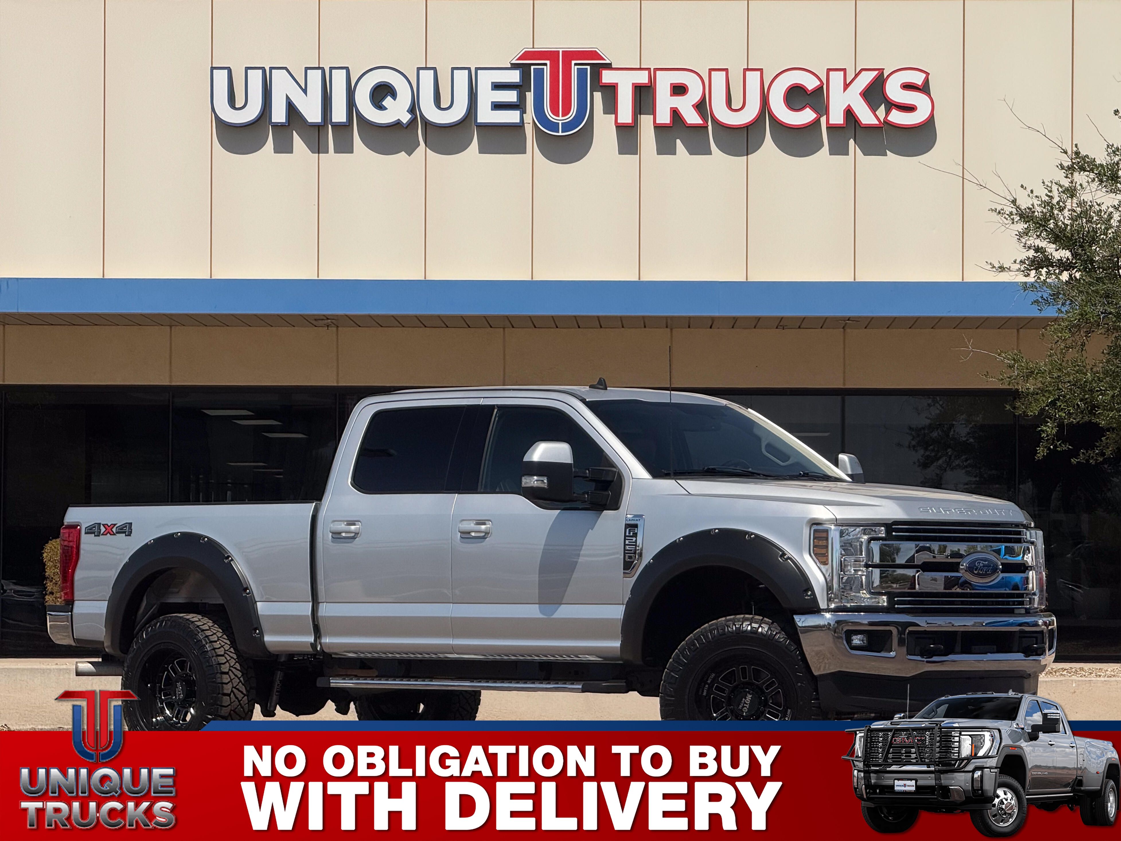 Ingot Silver 2019 Ford F-250 Super Duty Pickup Truck Four-Wheel Drive Automatic