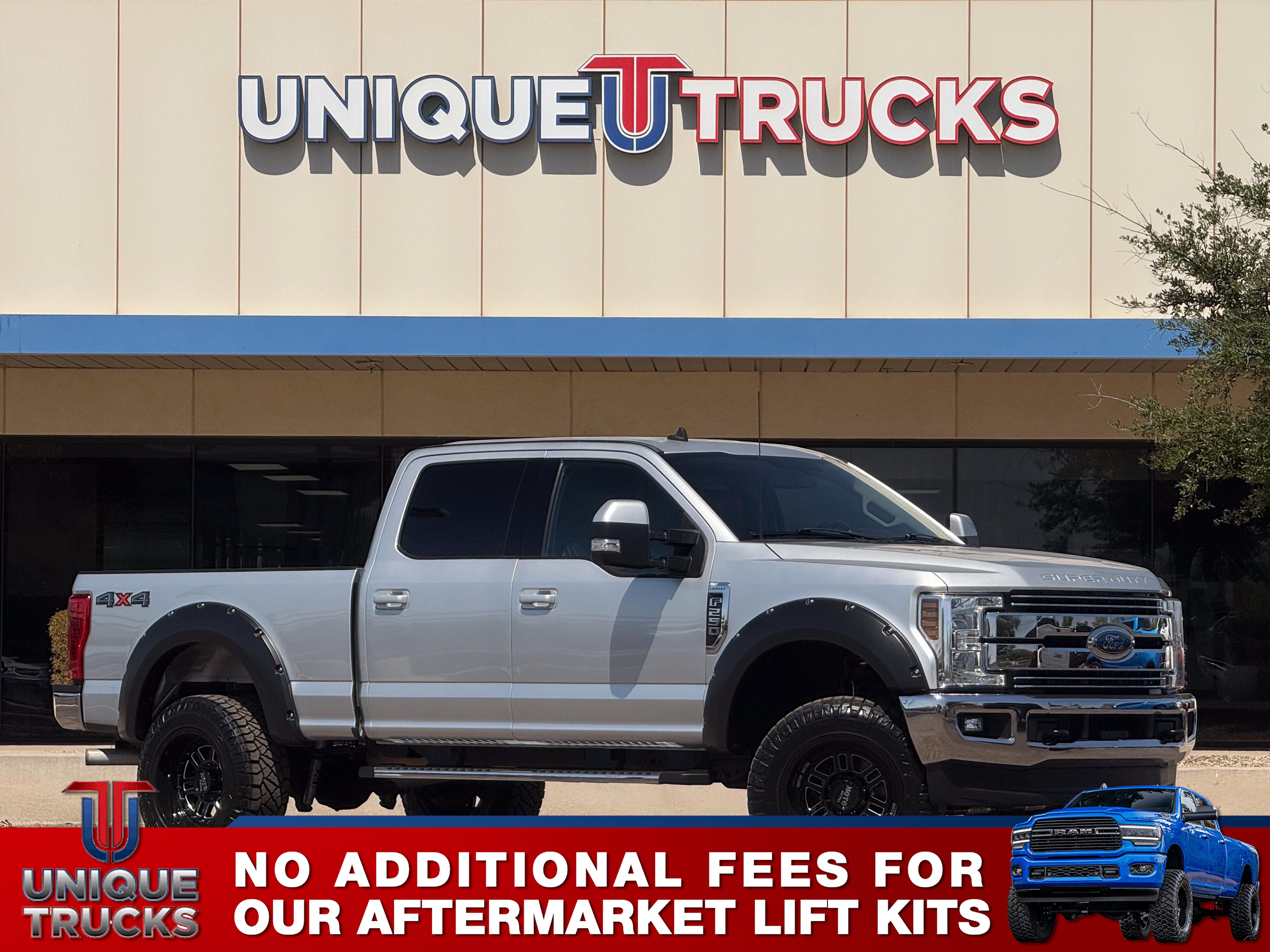 Ingot Silver 2019 Ford F-250 Super Duty Lariat Crew Cab 4WD Pickup Truck Four-Wheel Drive Automatic