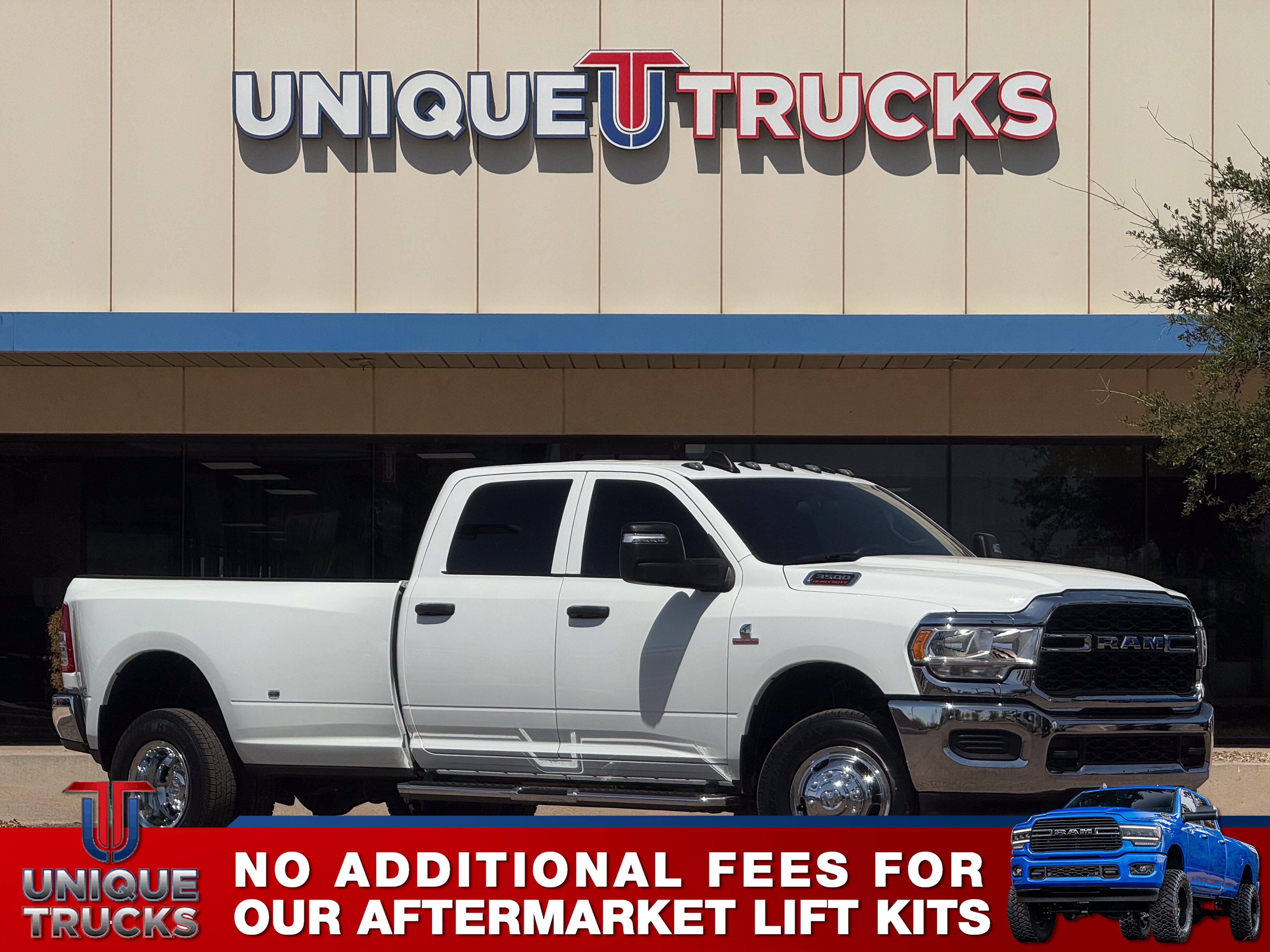 Bright White Clear Coat 2024 RAM 3500 Pickup Truck Four-Wheel Drive Automatic