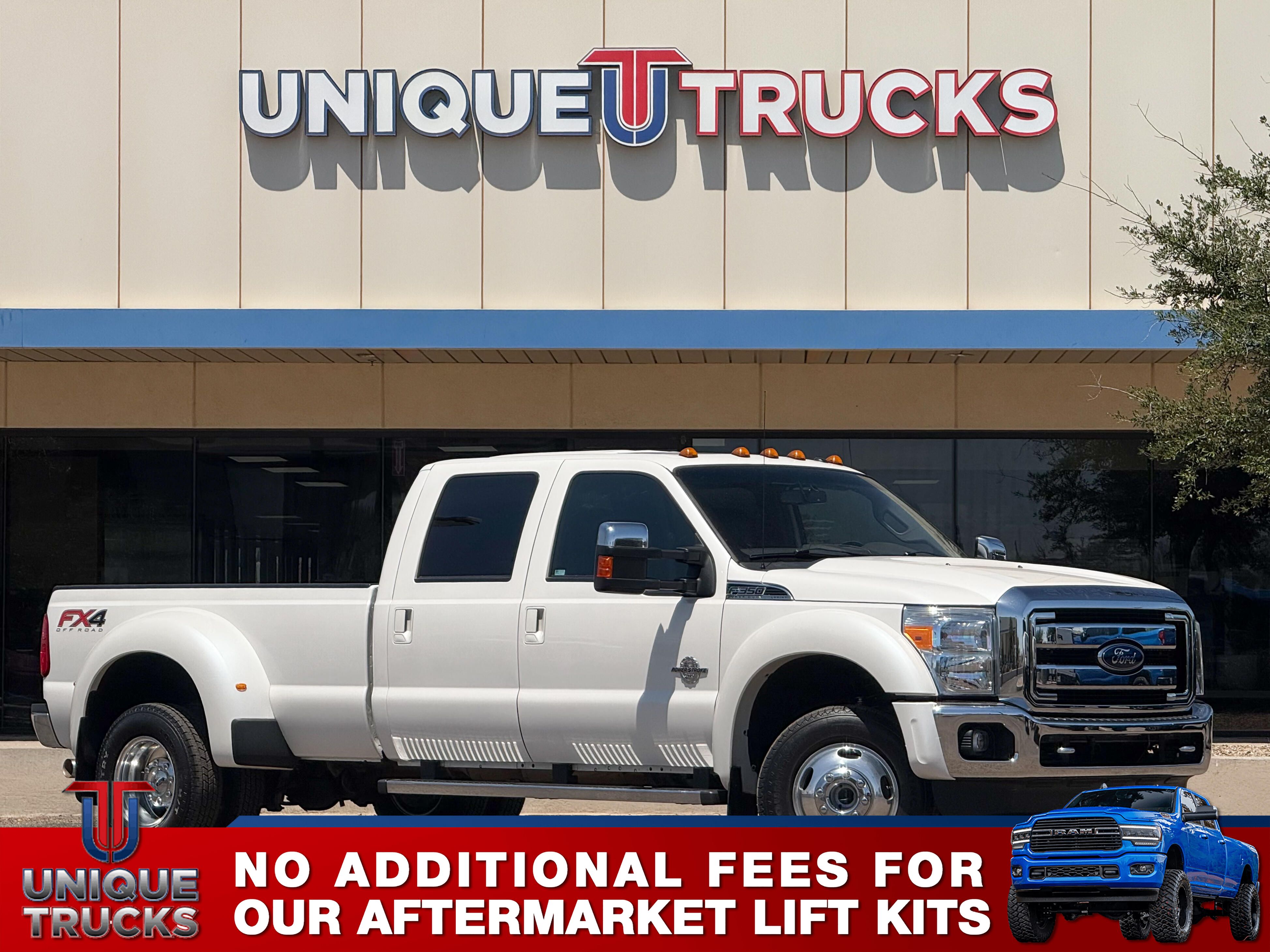 White Platinum Metallic Tri-Coat 2016 Ford F-350 Super Duty Lariat Crew Cab LB DRW 4WD Pickup Truck Four-Wheel Drive Automatic