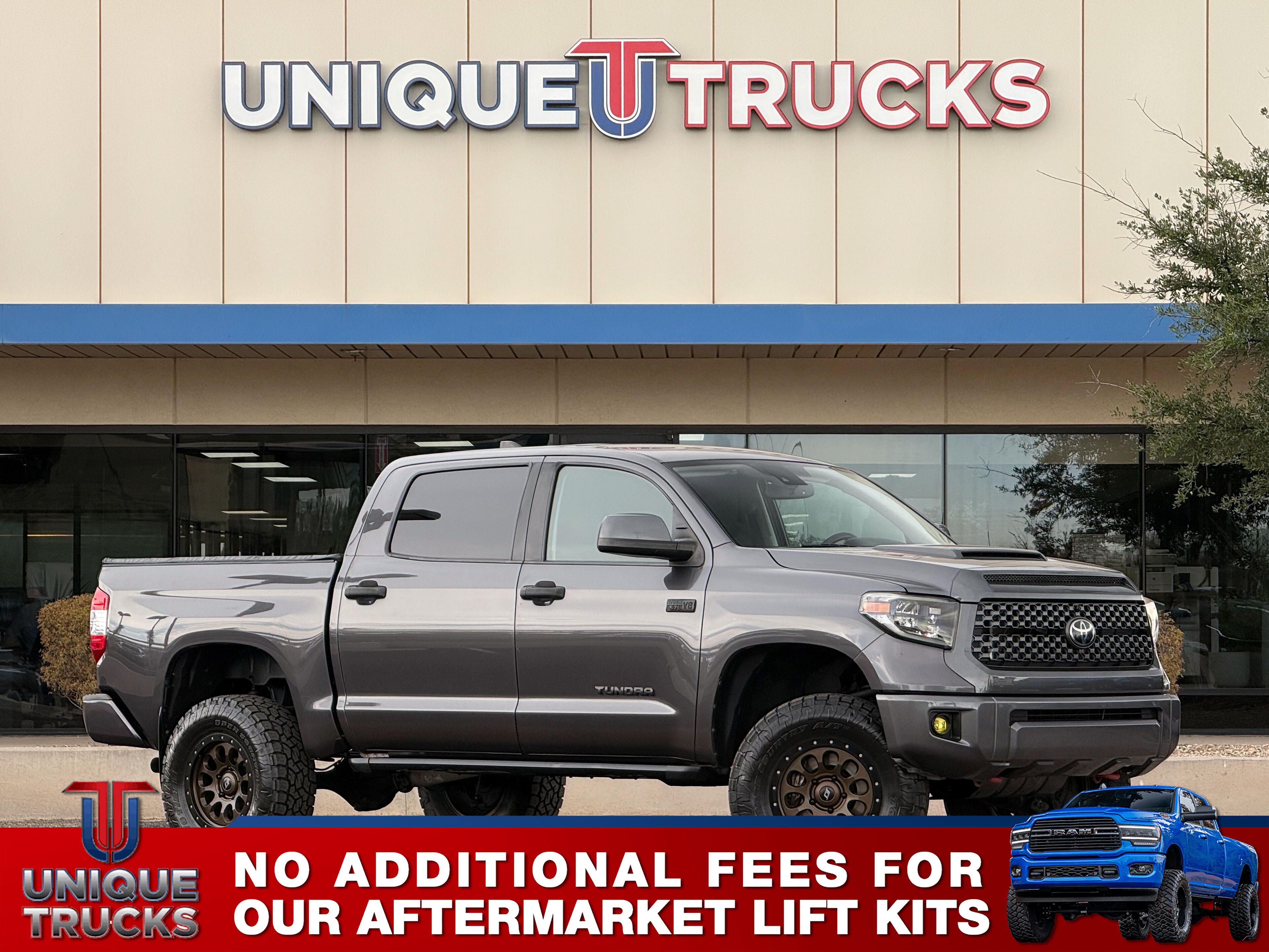 Magnetic Gray Metallic 2021 Toyota Tundra Pickup Truck Four-Wheel Drive Automatic