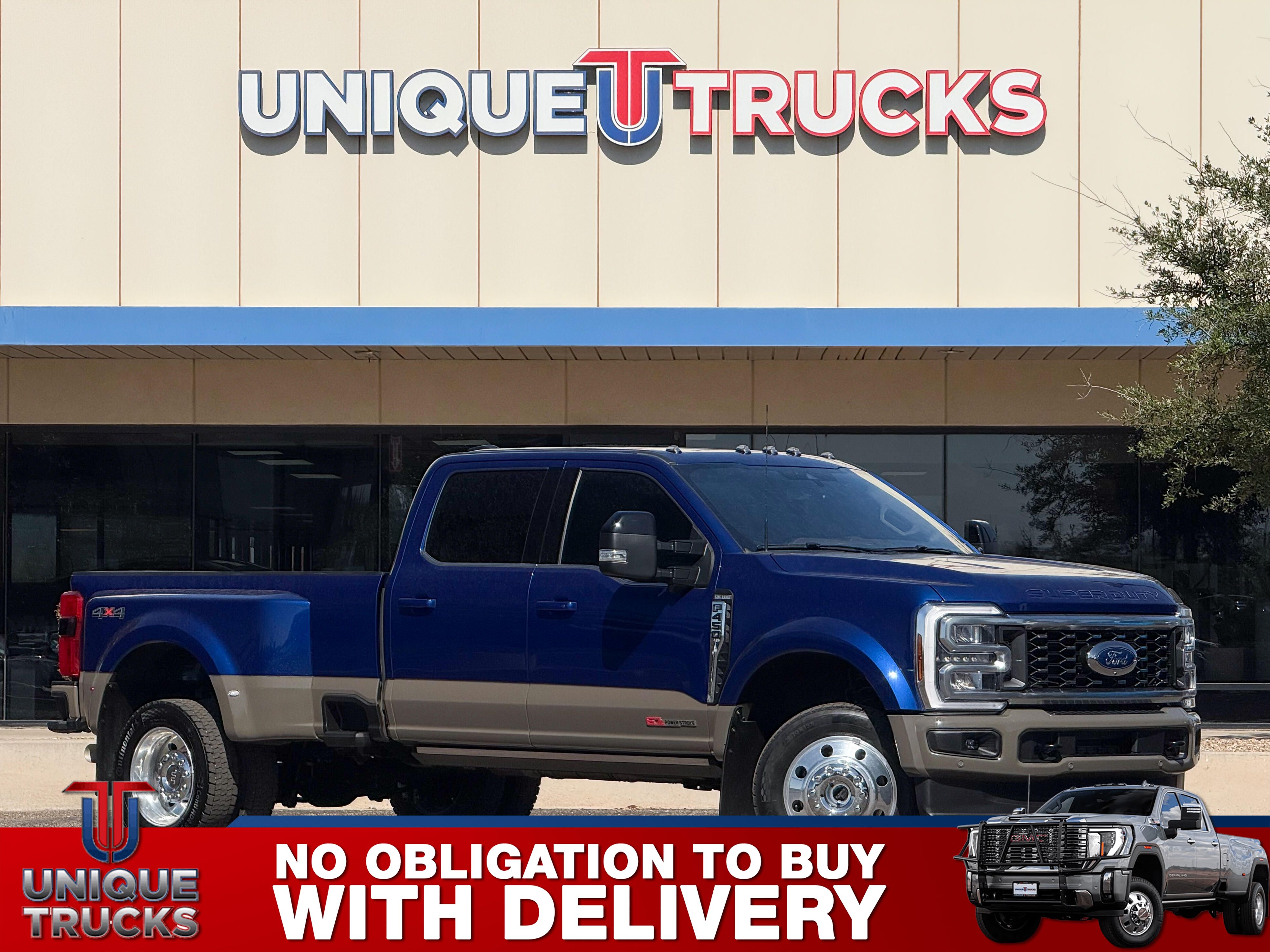 Argon Blue/Marsh Gray 2026 Ford F-450 Super Duty Pickup Truck Four-Wheel Drive Automatic