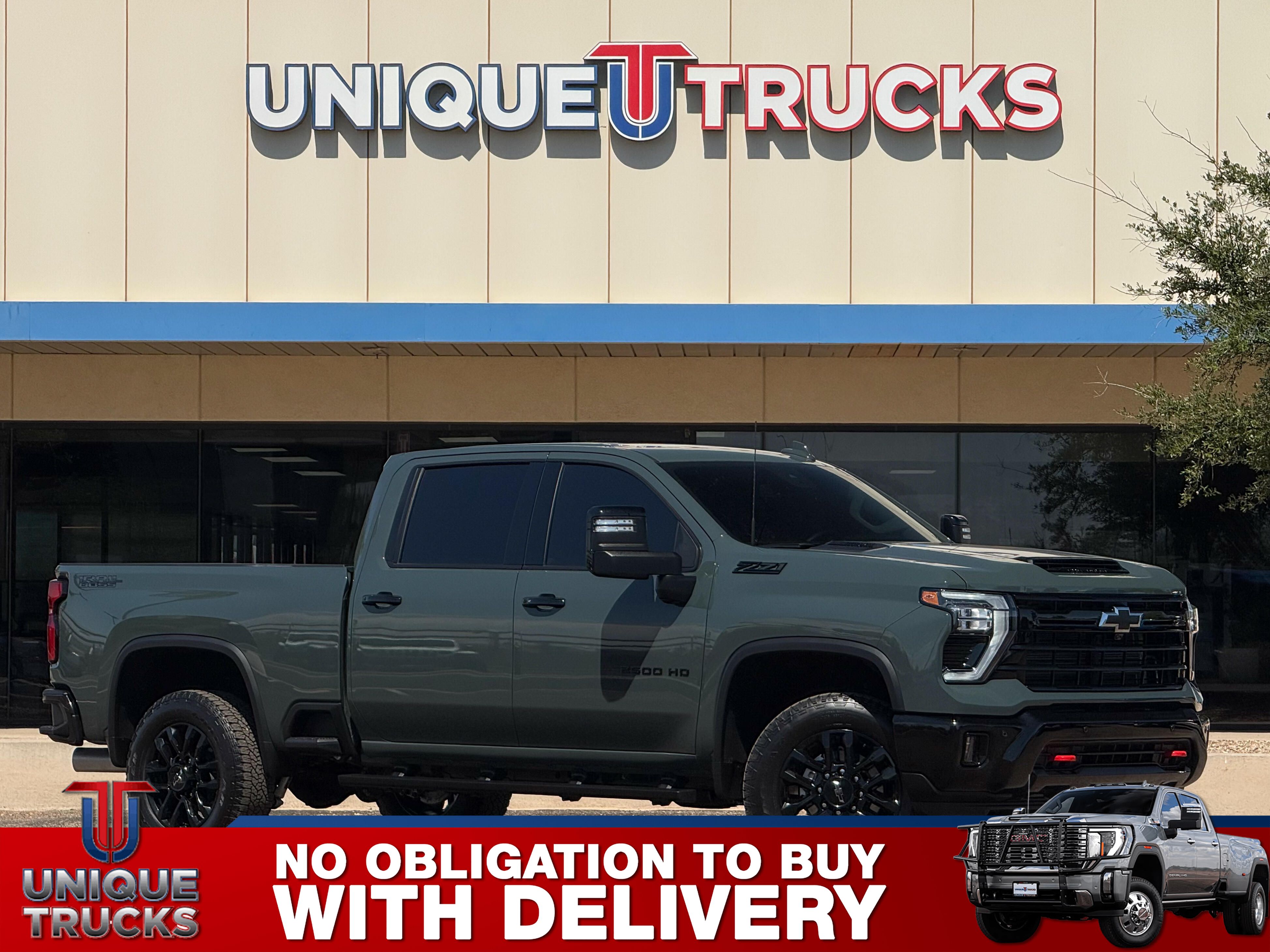 Cypress Gray 2026 Chevrolet Silverado 2500HD Pickup Truck Four-Wheel Drive Automatic