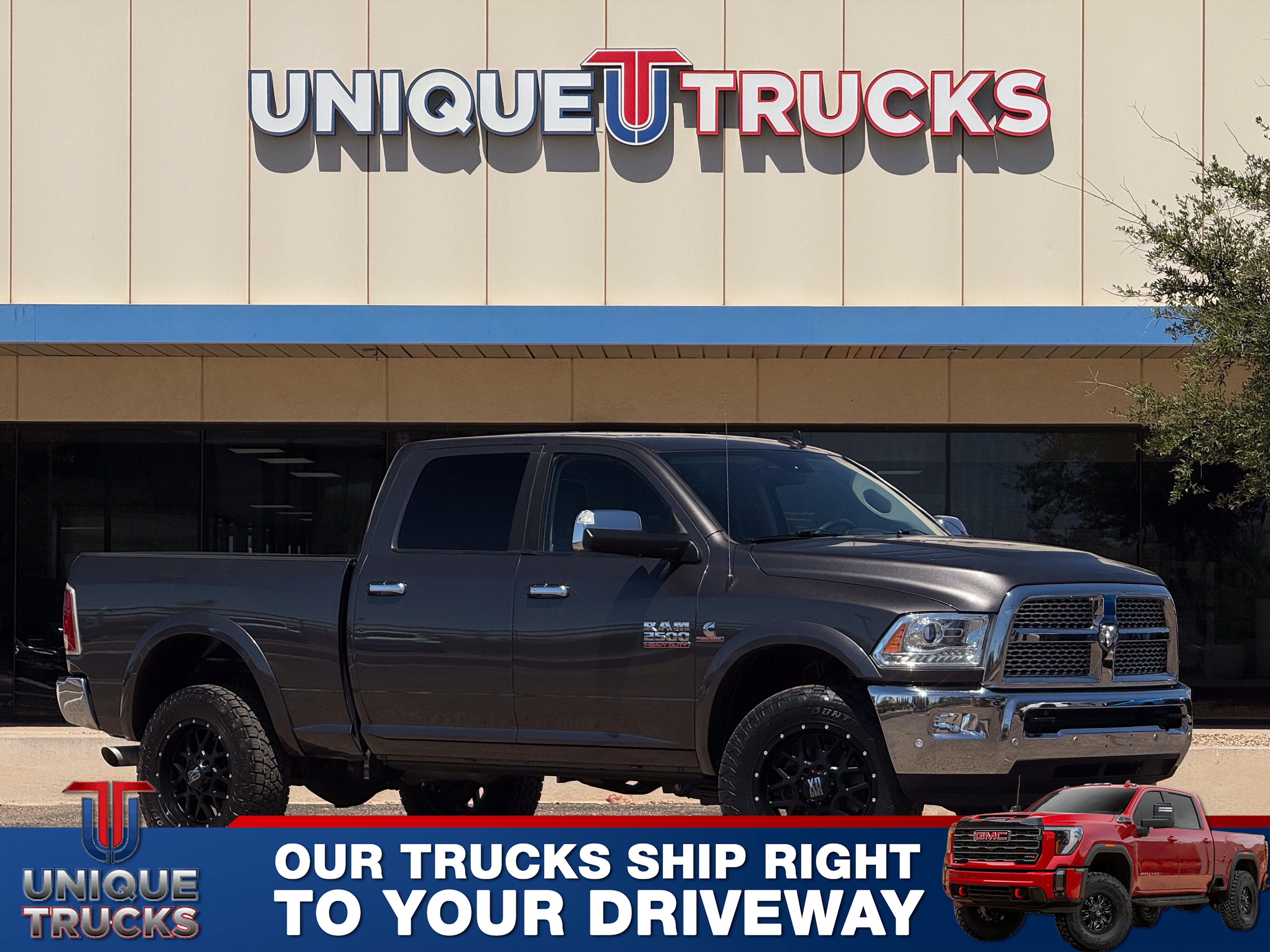Gray (Granite Crystal Metallic Clear Coat) 2018 RAM 2500 Pickup Truck Four-Wheel Drive Automatic