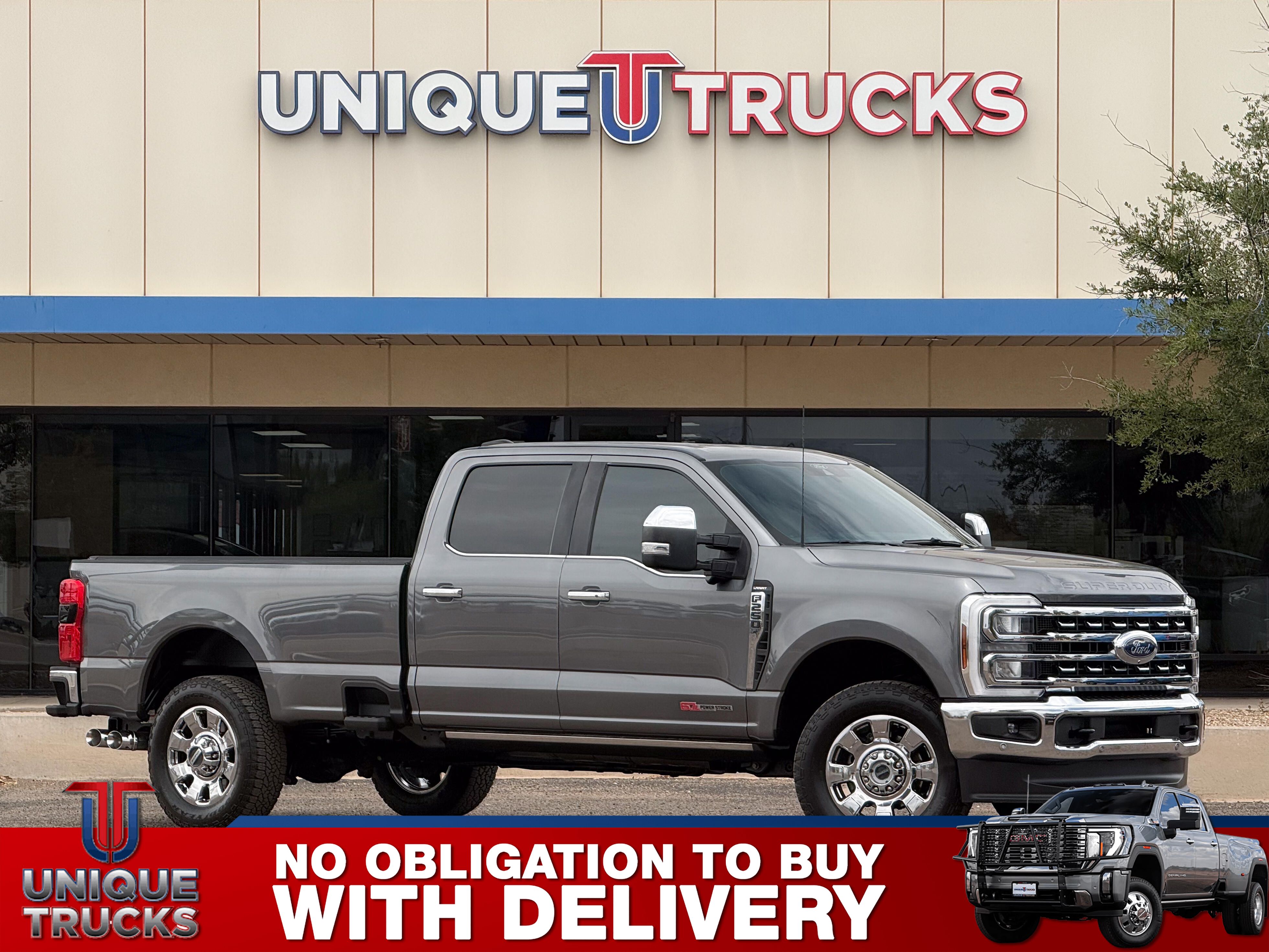 Carbonized Gray 2025 Ford F-250 Super Duty Pickup Truck Four-Wheel Drive Automatic
