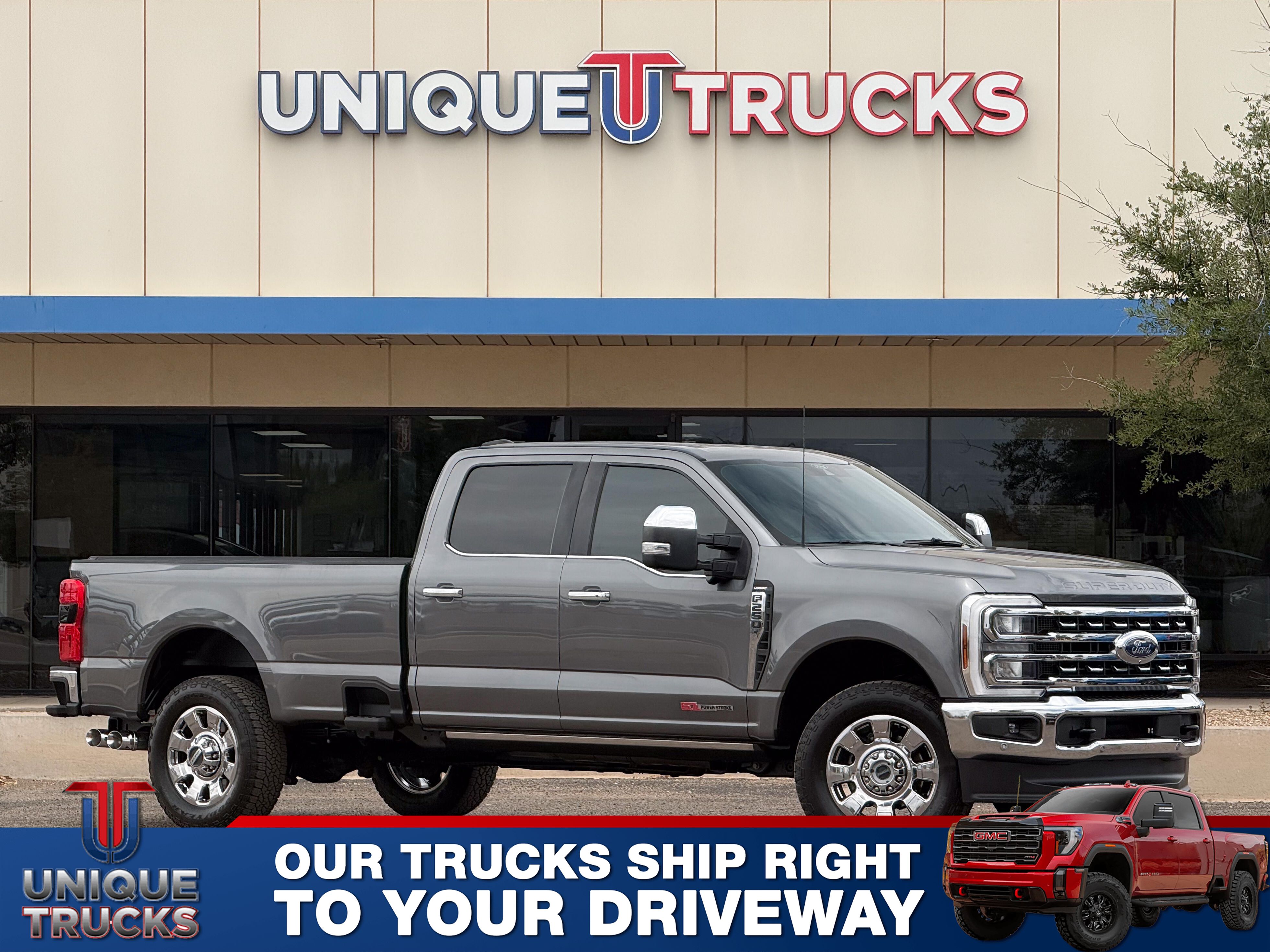 Carbonized Gray 2025 Ford F-250 Super Duty Pickup Truck Four-Wheel Drive Automatic