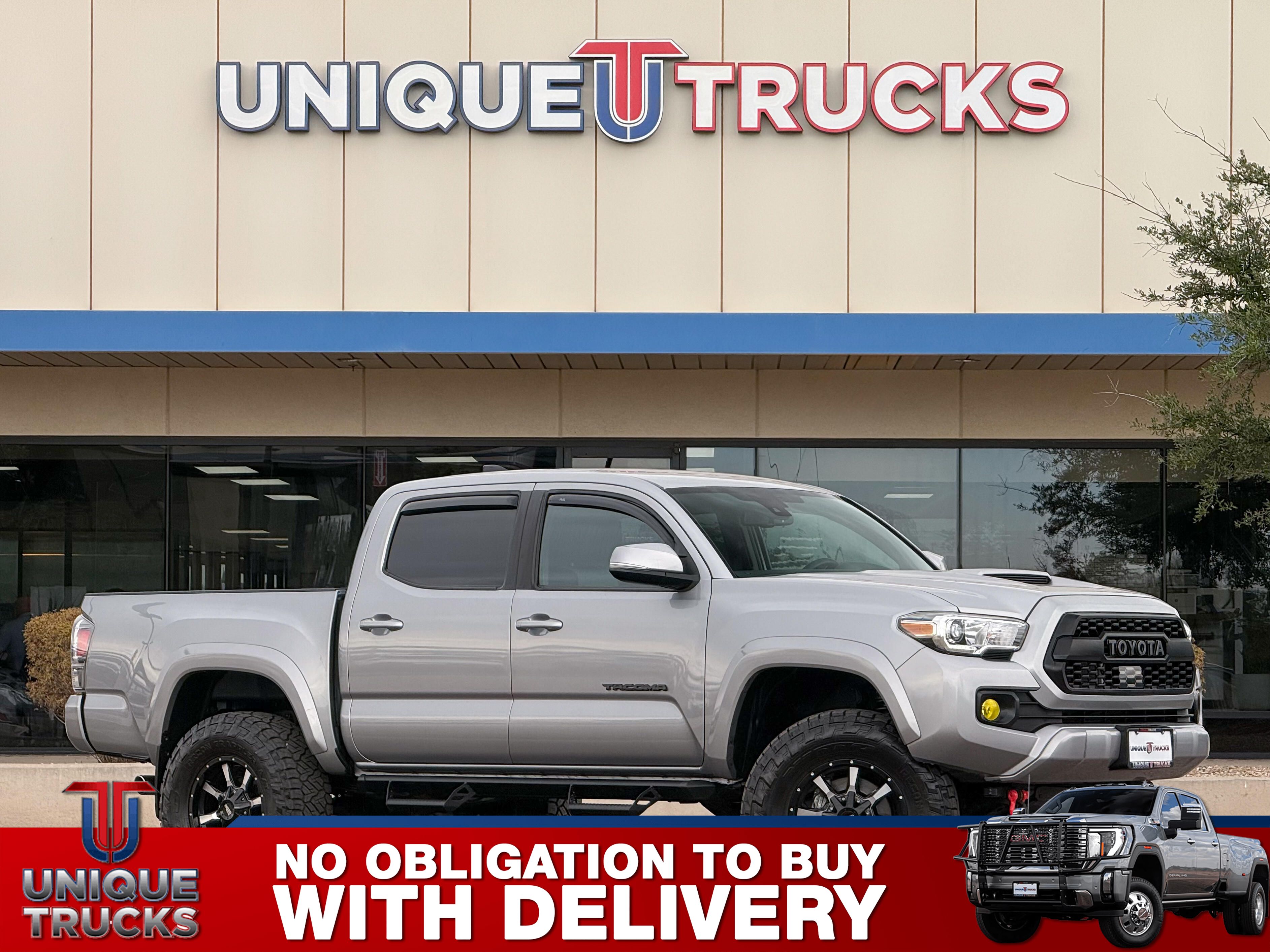 Silver Sky Metallic 2020 Toyota Tacoma Pickup Truck Four-Wheel Drive Automatic