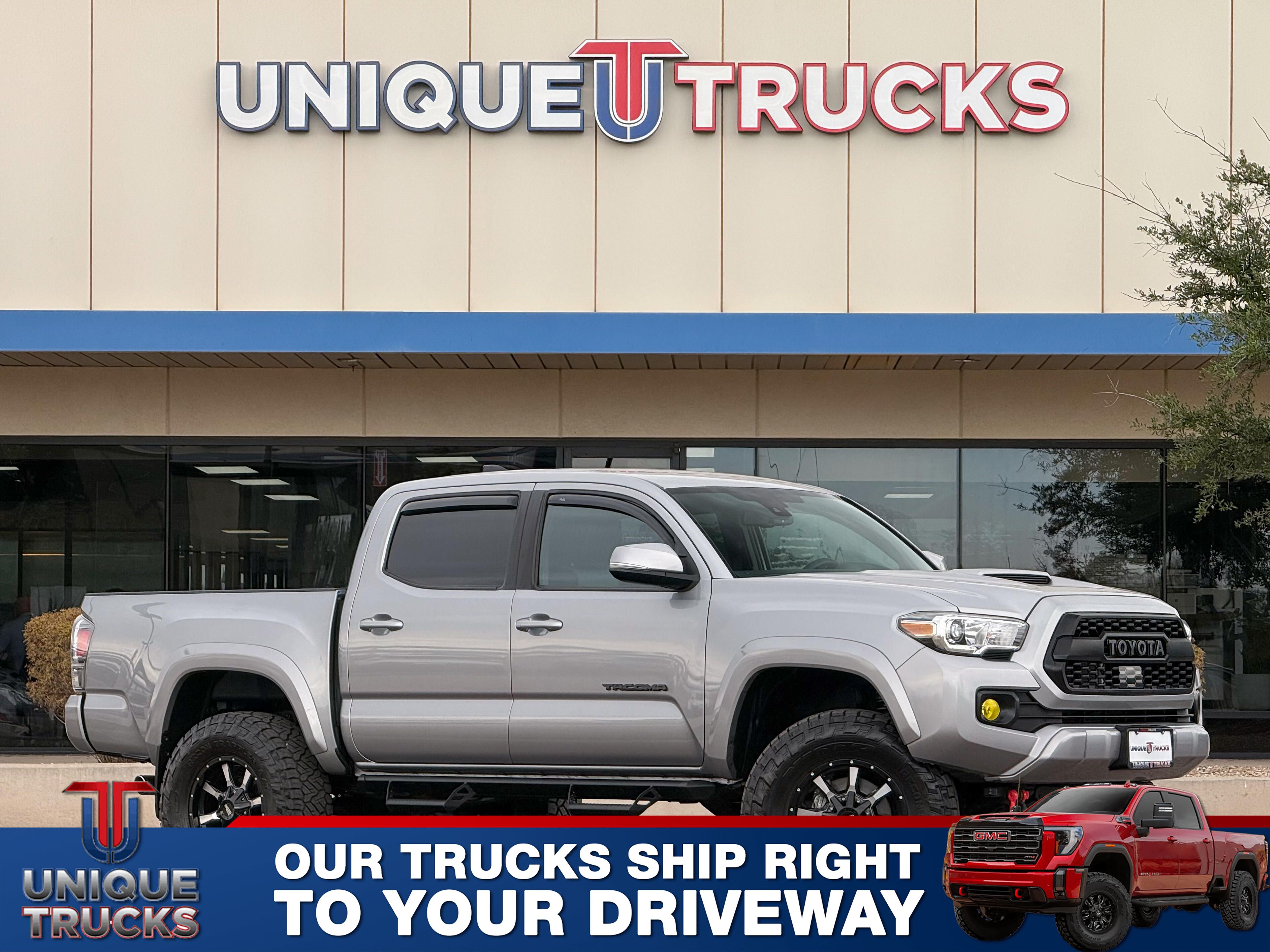 Silver Sky Metallic 2020 Toyota Tacoma Pickup Truck Four-Wheel Drive Automatic