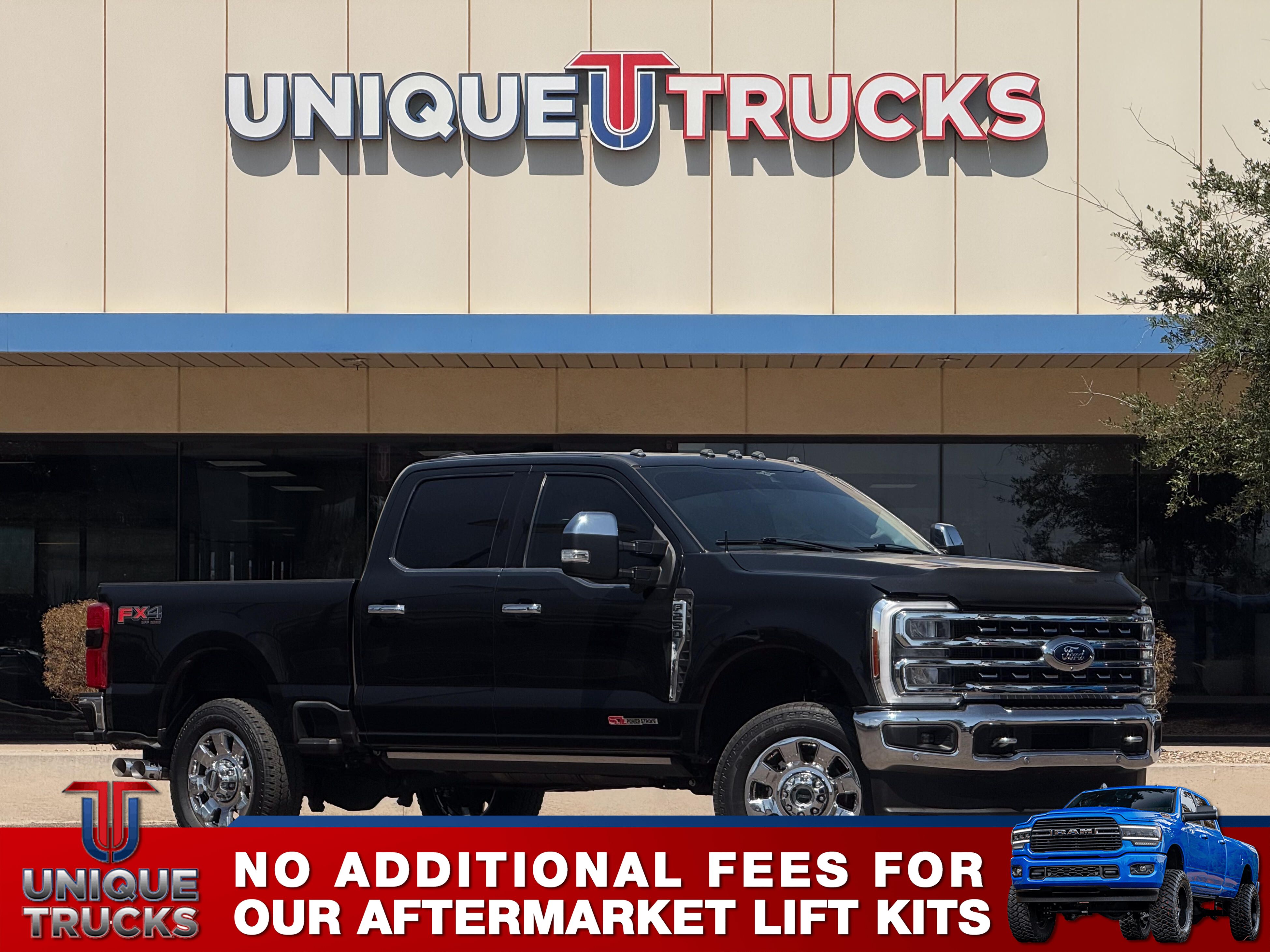 Agate Black 2023 Ford F-250 Super Duty Lariat Crew Cab 4WD Pickup Truck Four-Wheel Drive Automatic
