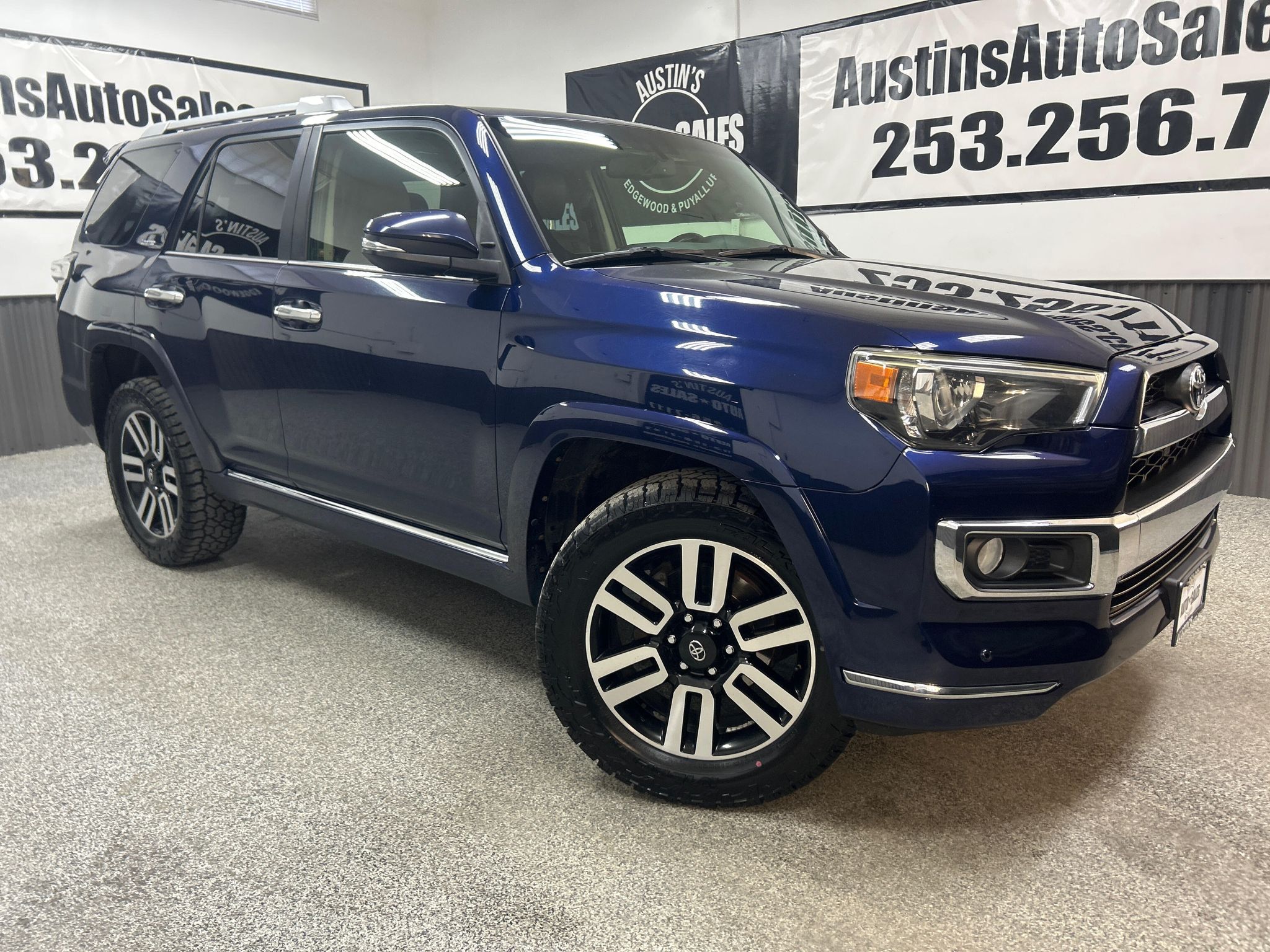 Nautical Blue Metallic 2014 Toyota 4Runner SUV / Crossover All-Wheel Drive Automatic