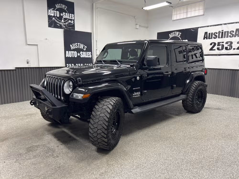 2020 Jeep Wrangler Unlimited Sahara Image 3