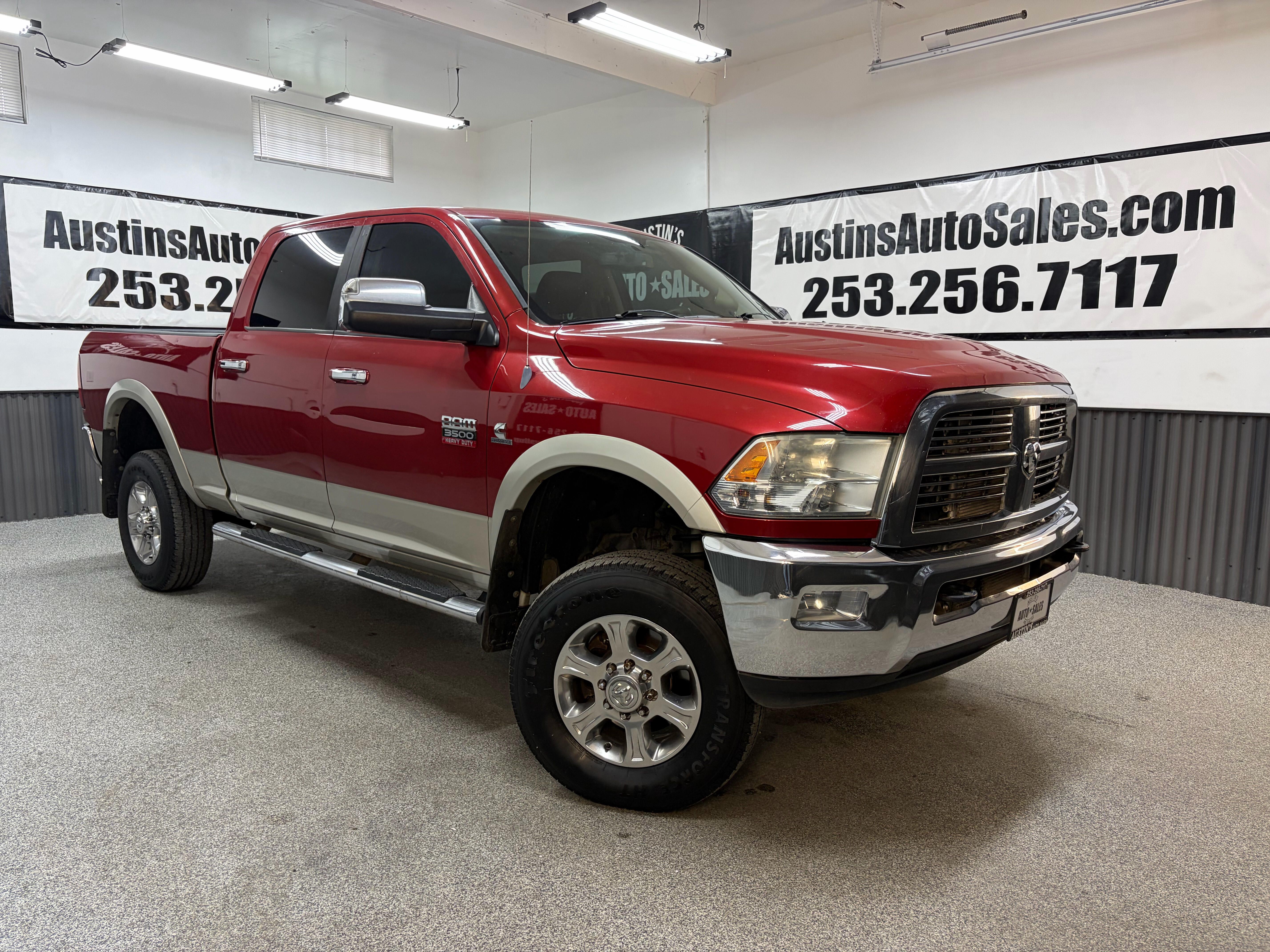 2010 RAM 3500 Laramie 4X4 Crew Cab SWB's photo