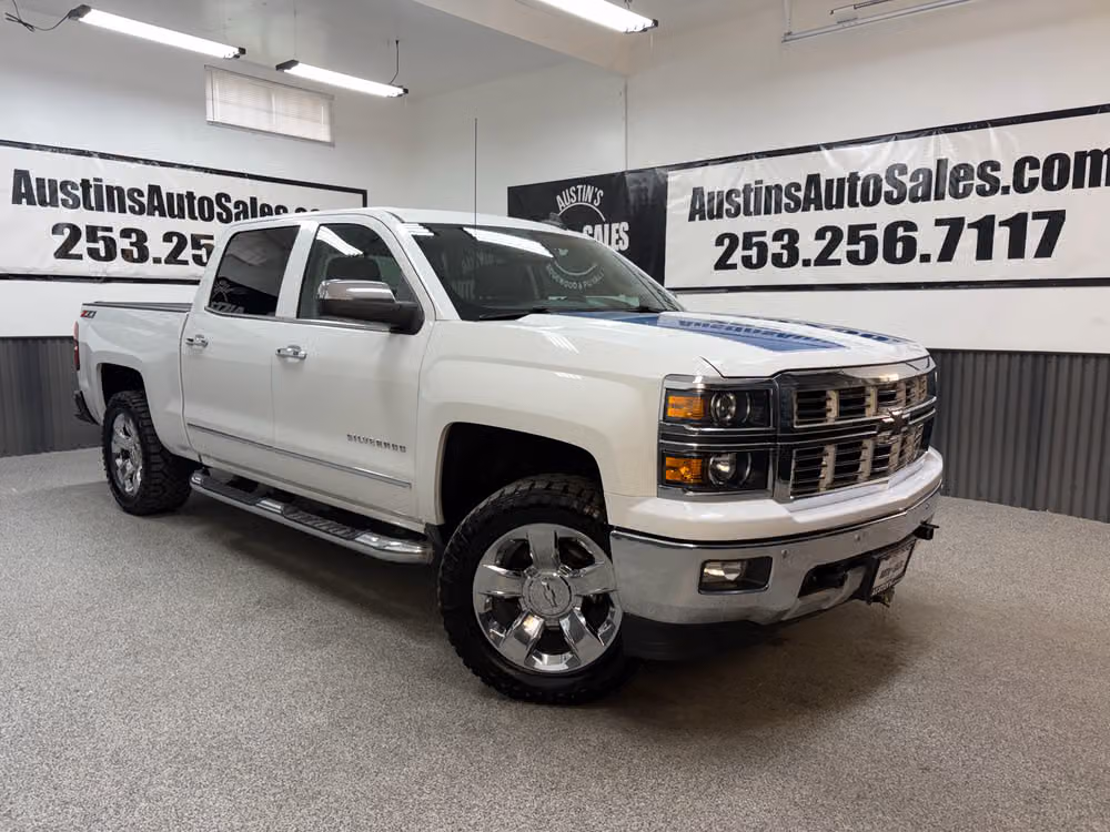 12432 - 2015 Chevrolet Silverado 1500 LTZ Z71 Crew Cab