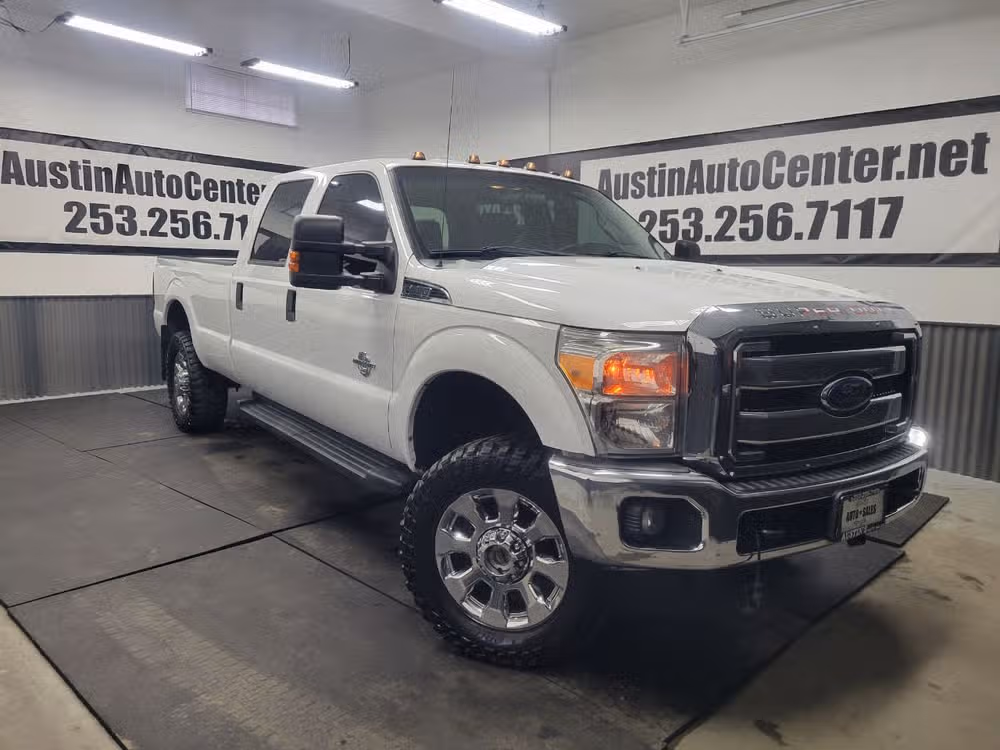 2012 Ford F-350 Super Duty XLT 4x4 4dr Crew Cab 8 ft. LB SRW Pickup Crew Cab Image 1