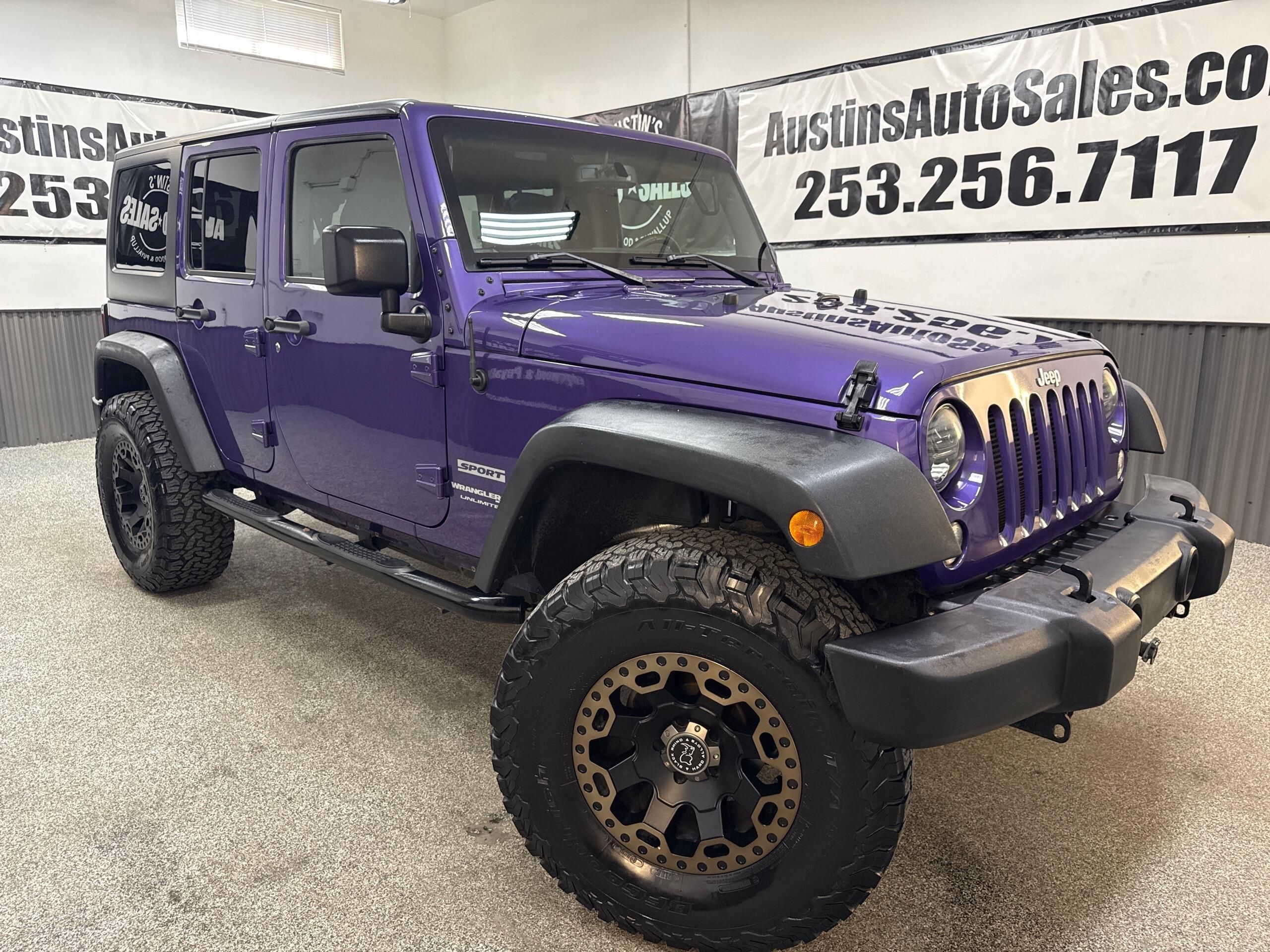 2018 Jeep Wrangler JK Unlimited Sport S