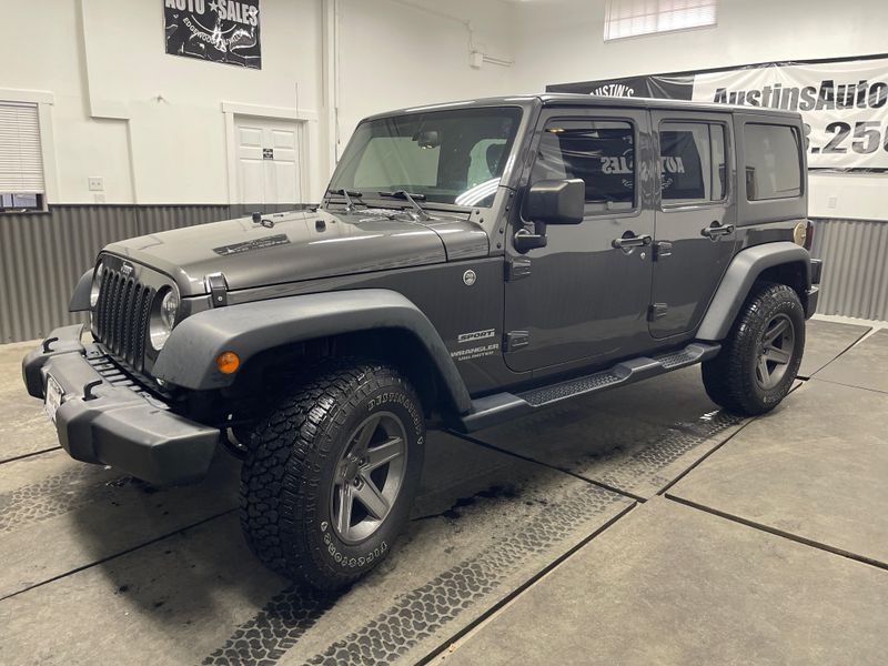 2017 Jeep Wrangler Unlimited Sport S Upper Image 2