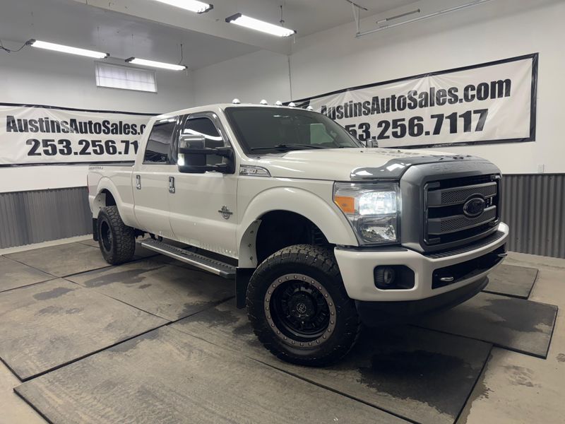2016 Ford F-350 Super Duty Platinum Crew Cab Upper Image 1