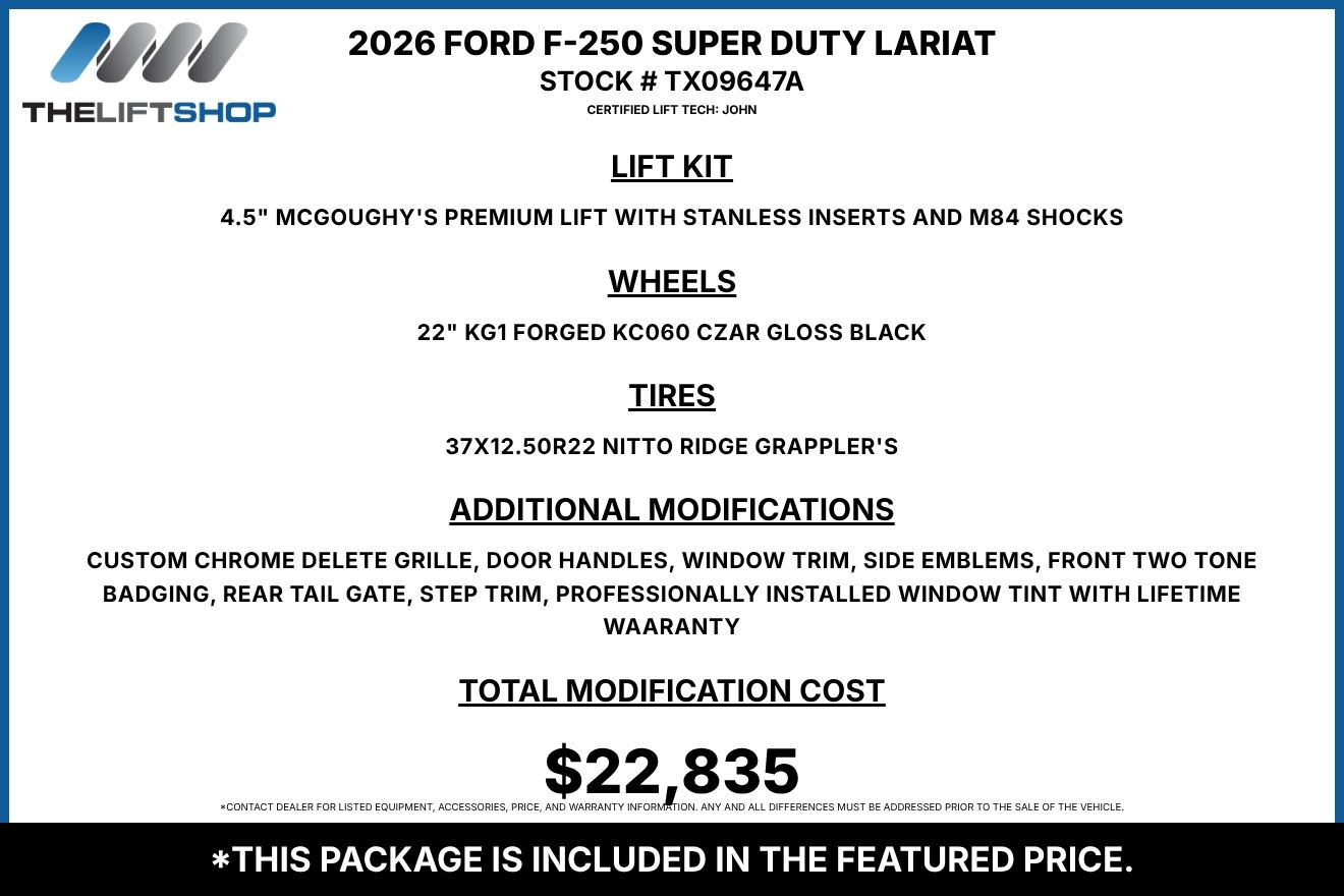 2026 Ford F-250 Super Duty Lariat Crew Cab Image 2