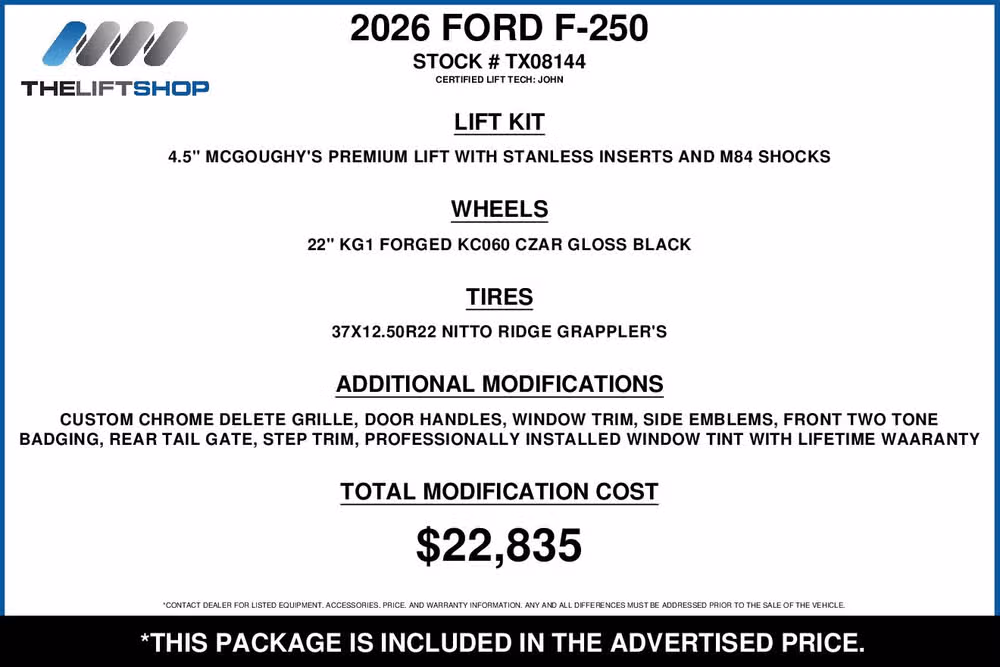 2026 Ford F-250 Super Duty Lariat Crew Cab Image 2
