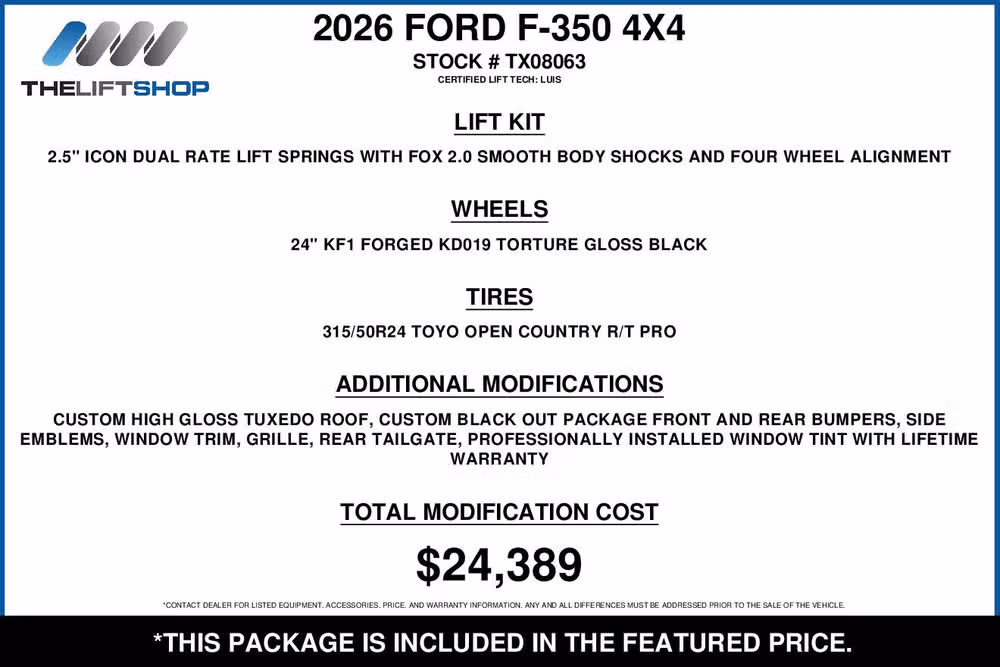 2026 Ford F-350 Super Duty XLT Regular Cab Image 2