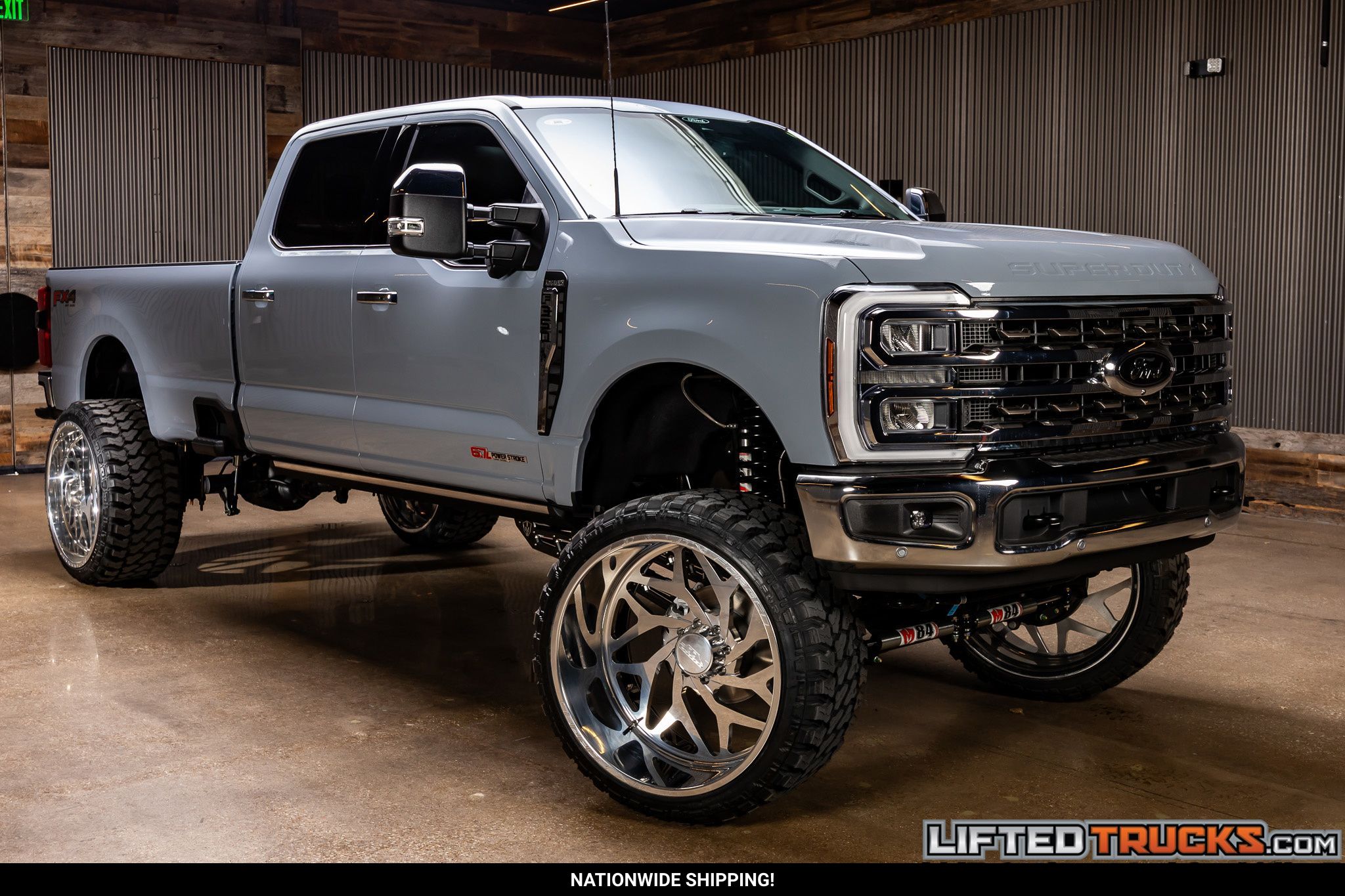 Glacier Gray Metallic Tri-Coat 2026 Ford F-350 Super Duty Pickup Truck Four-Wheel Drive Automatic