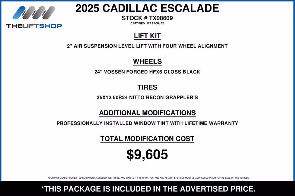 2025 Cadillac Escalade Sport Platinum Image 2
