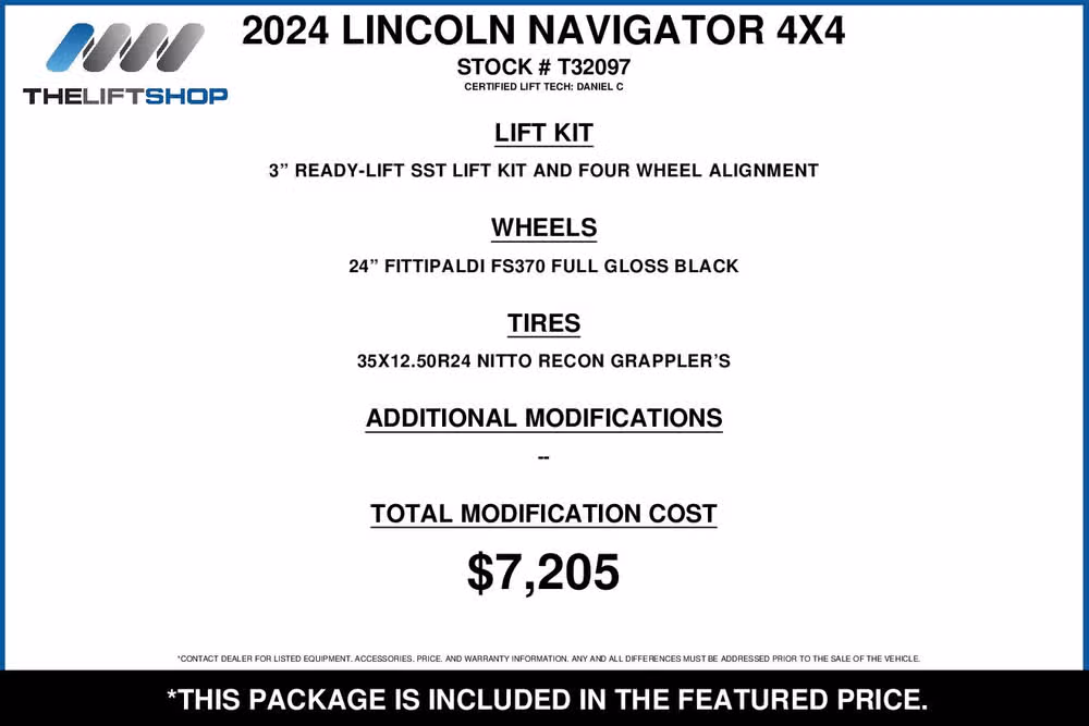 2024 Lincoln Navigator Black Label Image 2