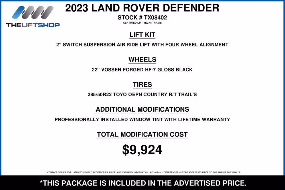 2023 Land Rover Defender 110 V8 Image 2