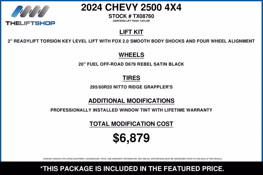 2024 Chevrolet Silverado 2500HD Custom Crew Cab Image 2