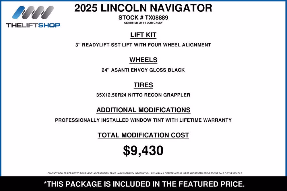 2025 Lincoln Navigator Reserve Image 2