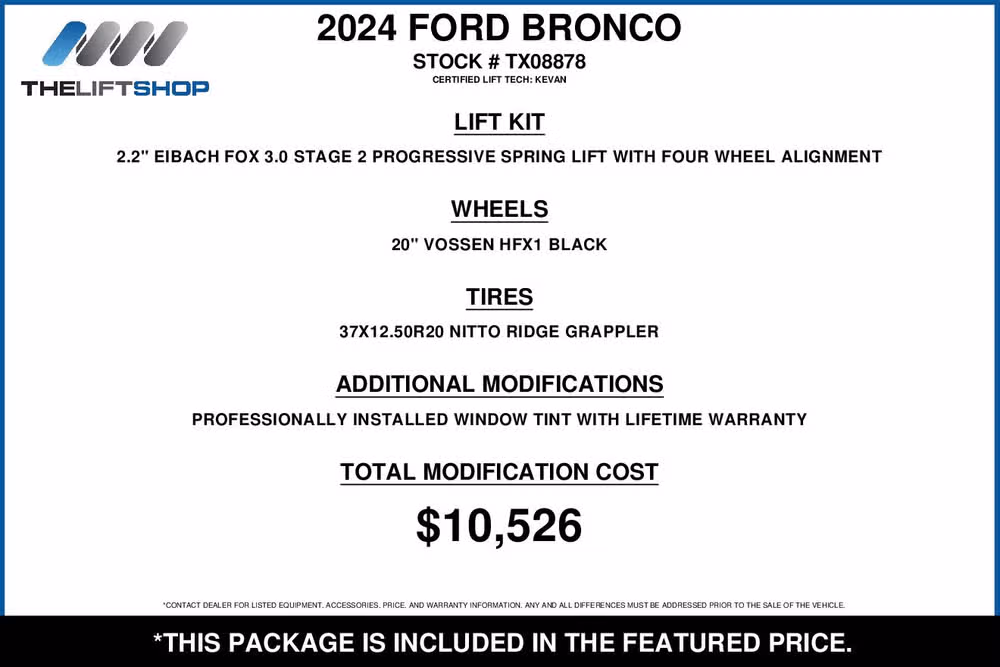 2024 Ford Bronco Raptor Image 2