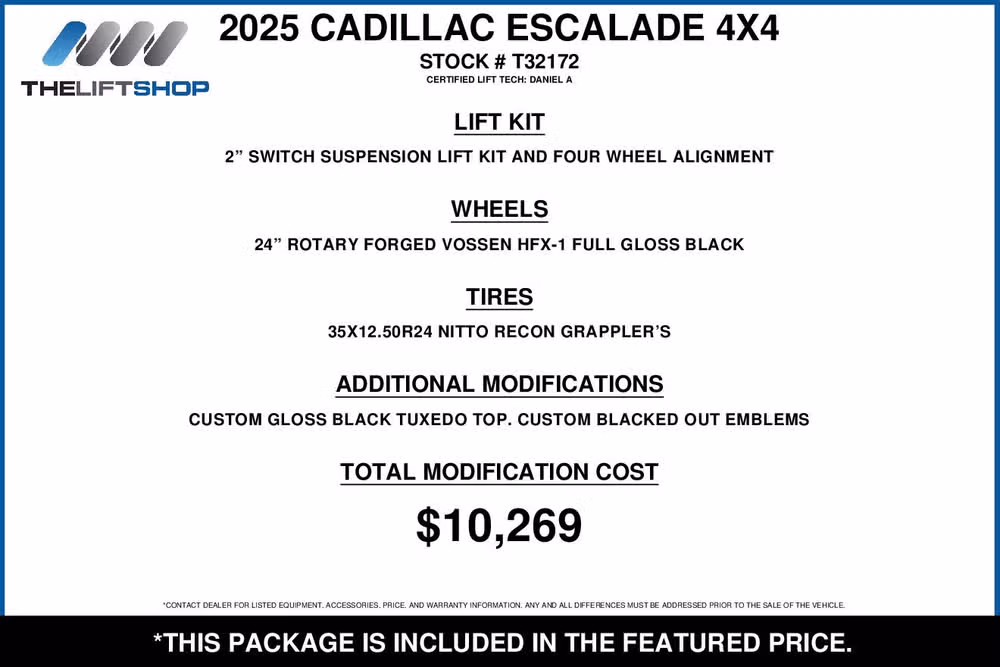 2025 Cadillac Escalade Sport Platinum Image 2