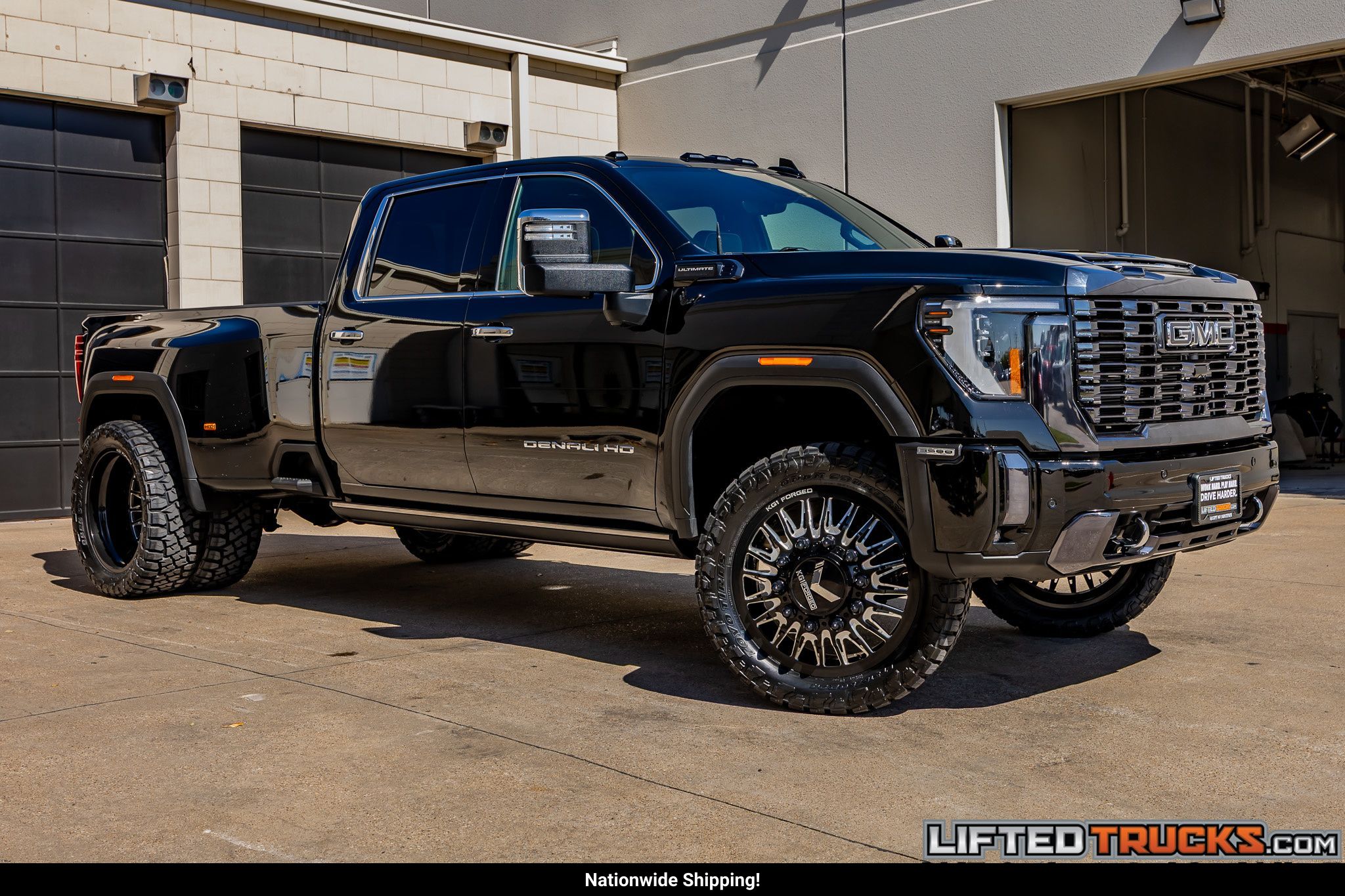 Onyx Black 2024 GMC Sierra 3500HD Pickup Truck Four-Wheel Drive Automatic