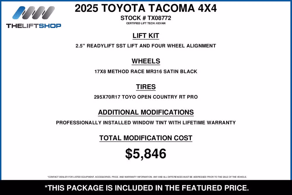 2025 Toyota Tacoma TRD Sport Double Cab Image 2