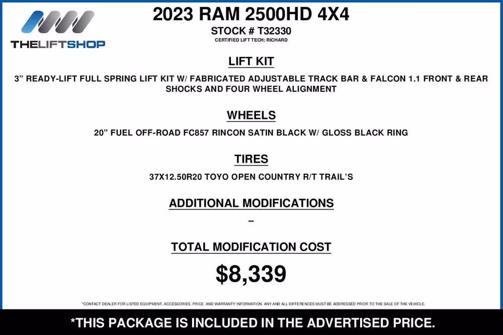2023 Ram 2500 Laramie Mega Cab Image 2