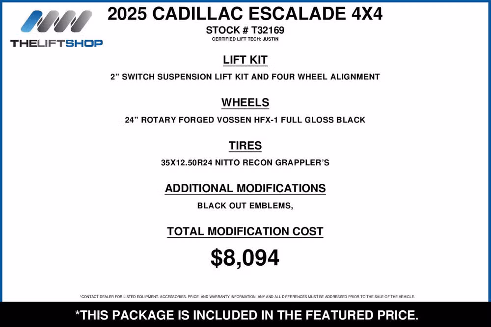 2025 Cadillac Escalade Sport Platinum Image 2