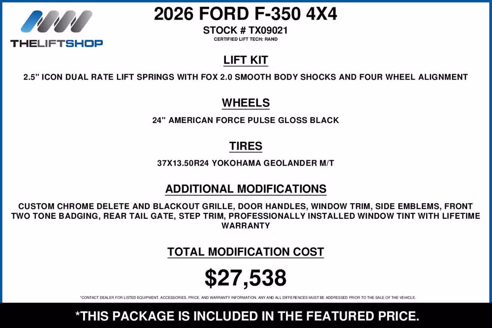 2026 Ford F-350 Super Duty XLT Regular Cab Image 2