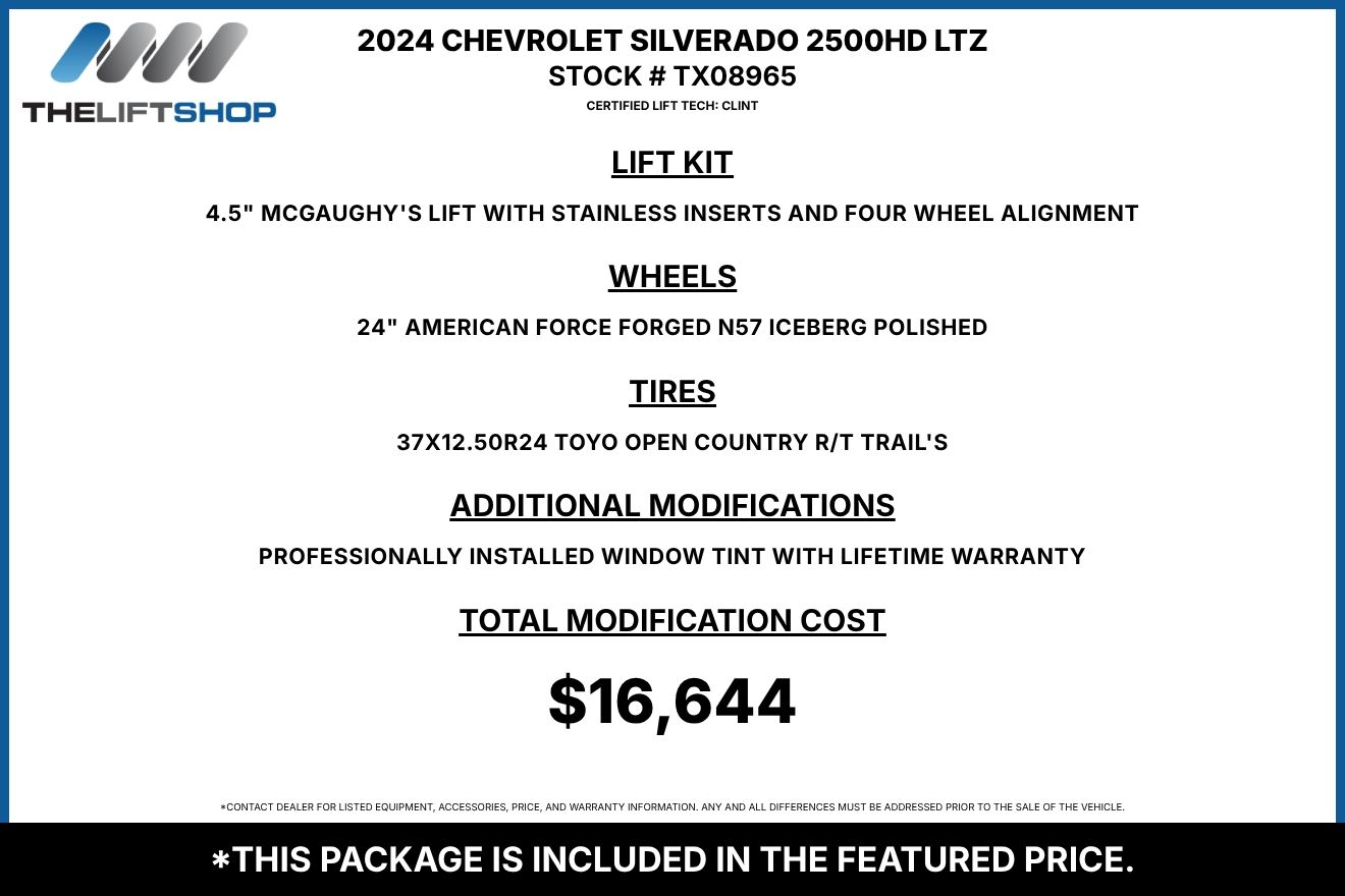 2024 Chevrolet Silverado 2500HD LTZ Crew Cab Image 2